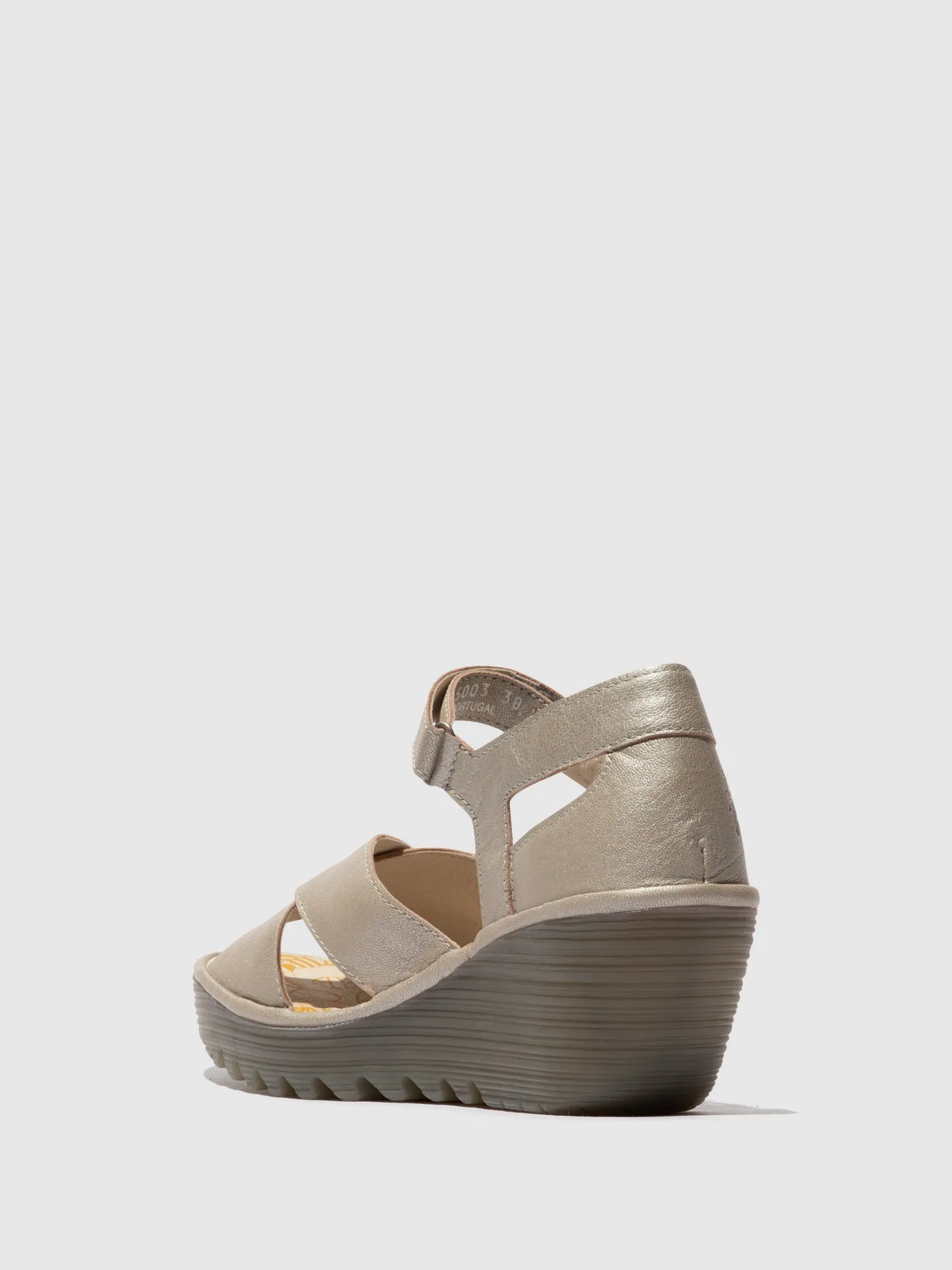 Ankle Strap Sandals YENT365FLY SILVER sold by Fly London product image thumbnail 3