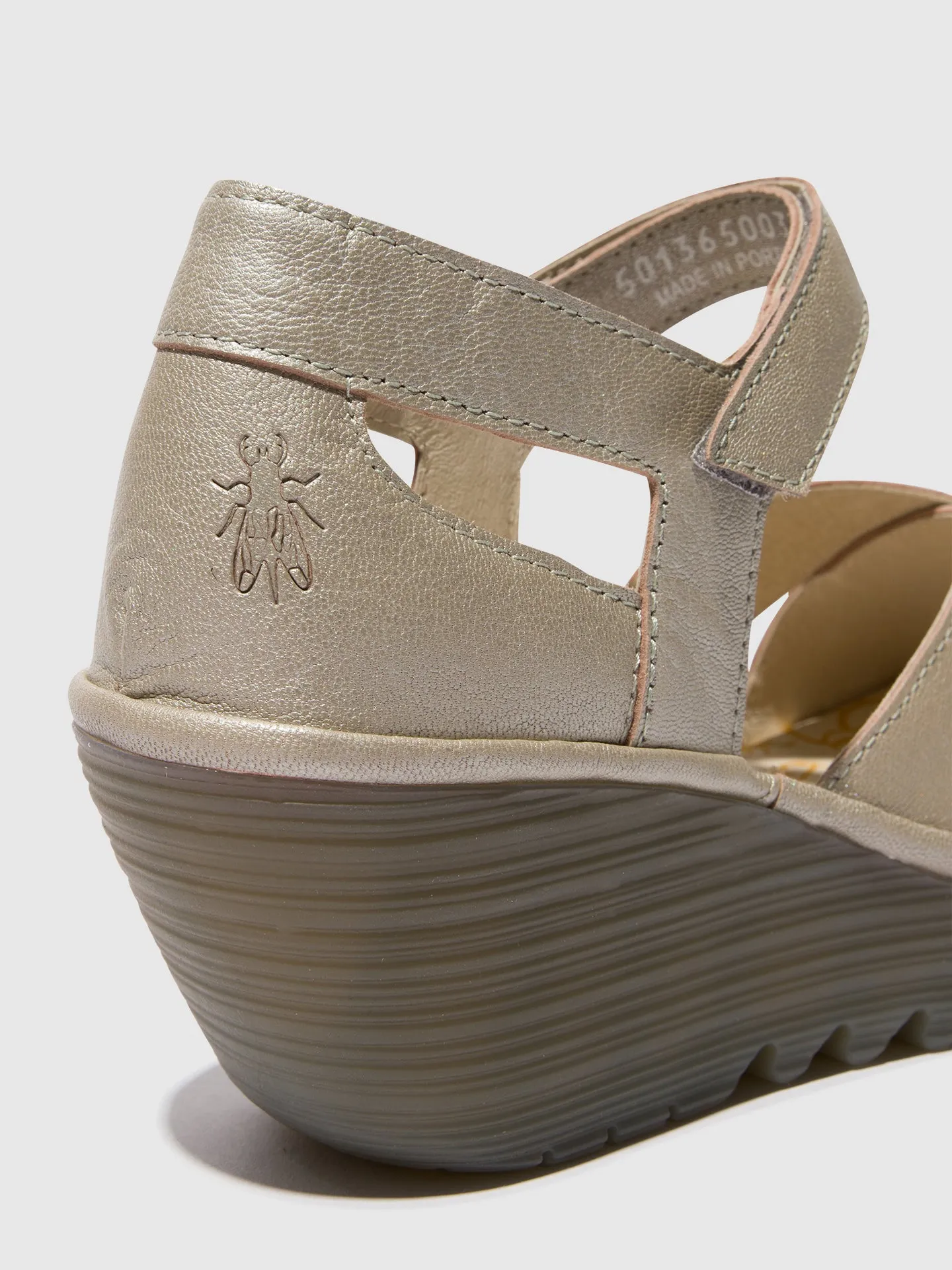 Ankle Strap Sandals YENT365FLY SILVER sold by Fly London product image thumbnail 4