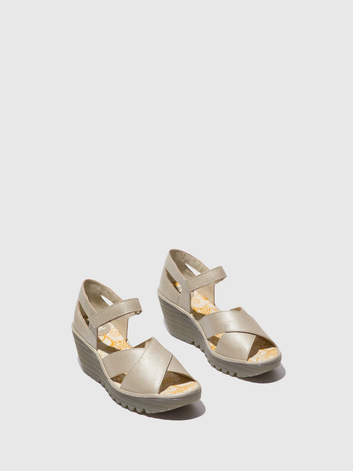 Ankle Strap Sandals YENT365FLY SILVER sold by Fly London product image thumbnail 2