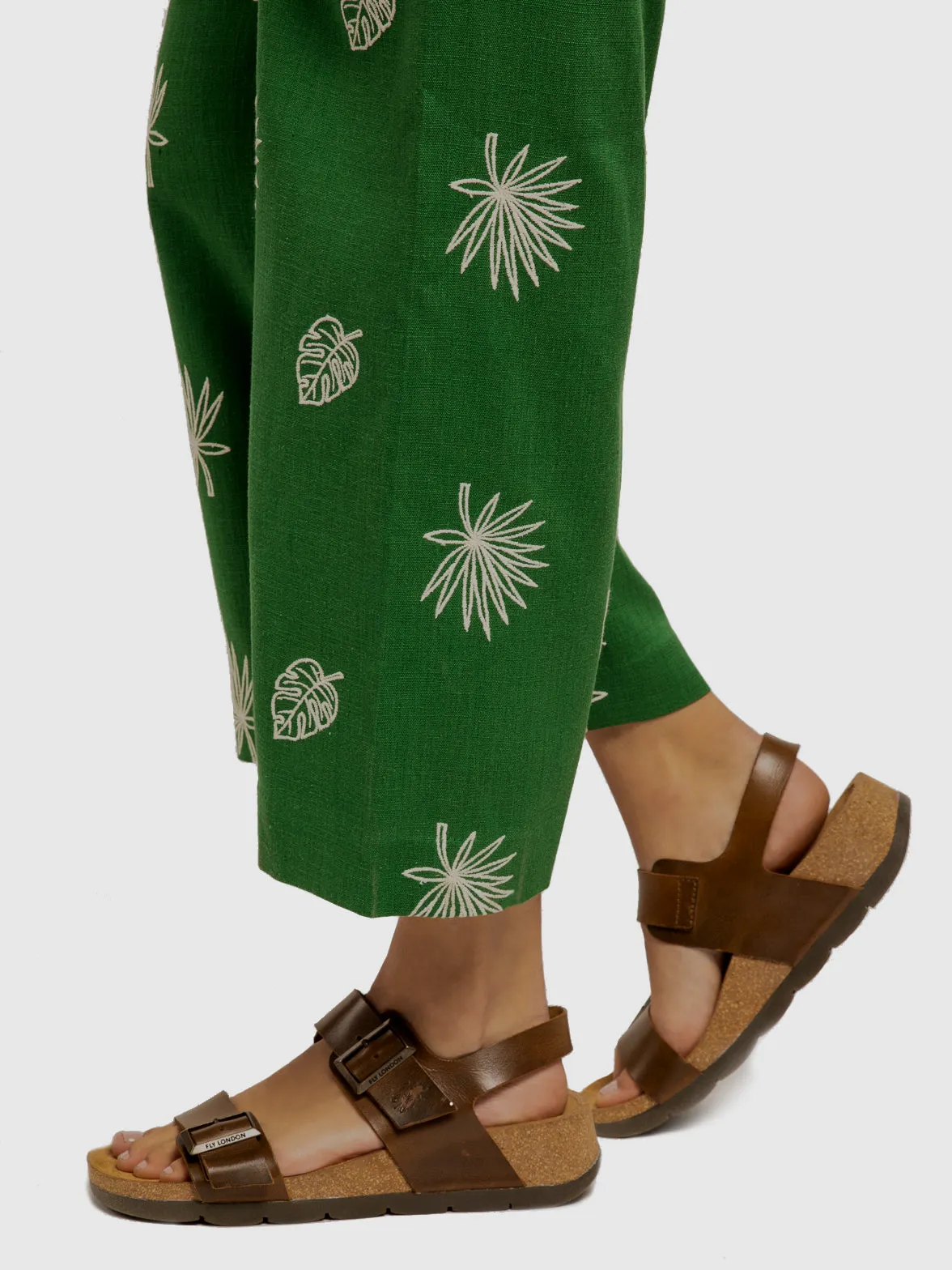 Sling-Back Sandals CEKE722FLY CAMEL sold by Fly London