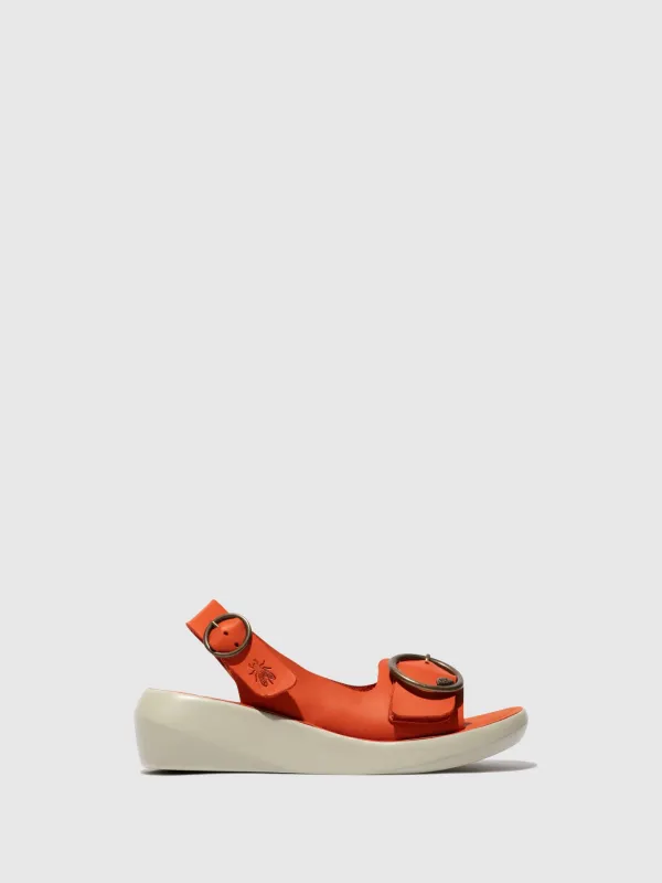 Sling-Back Sandals BERK754FLY CORAL sold by Fly London