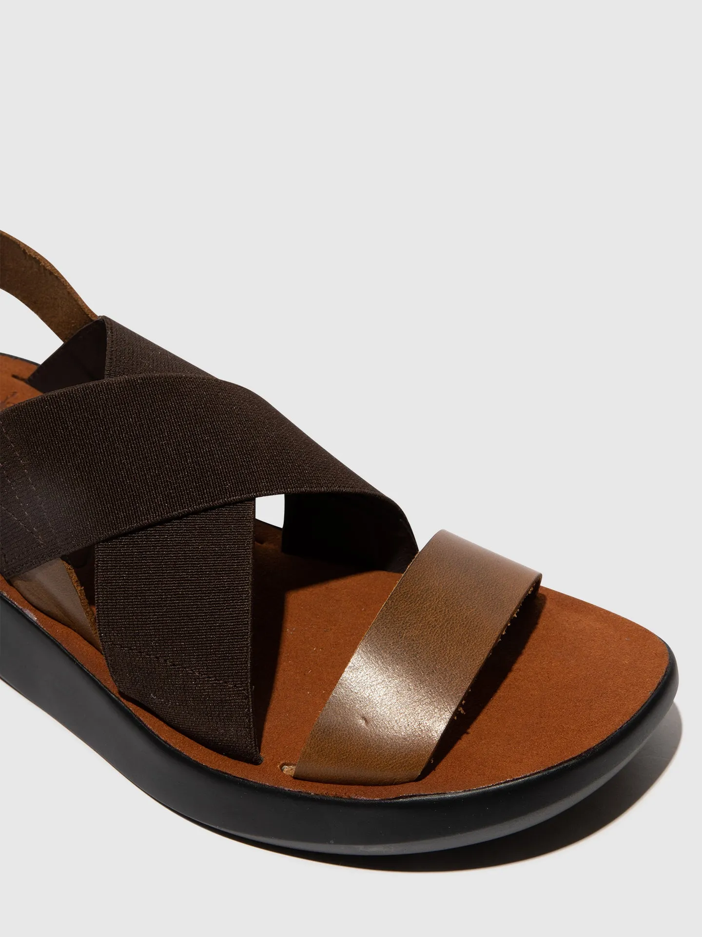 Crossover Sandals BAJI848FLY CAMEL sold by Fly London product image thumbnail 4