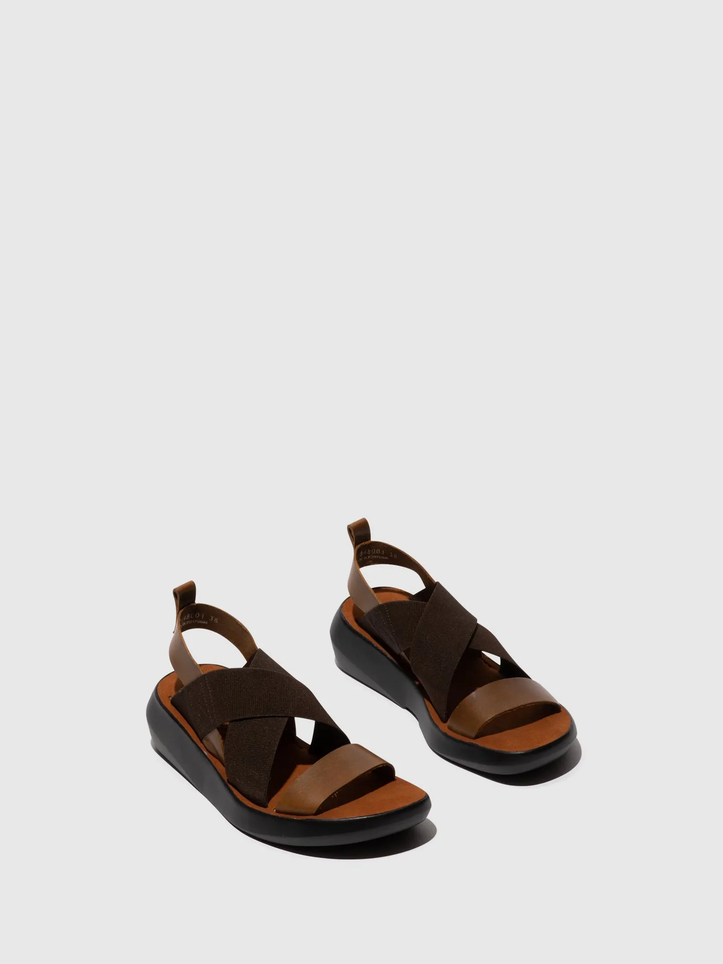 Crossover Sandals BAJI848FLY CAMEL sold by Fly London product image thumbnail 2