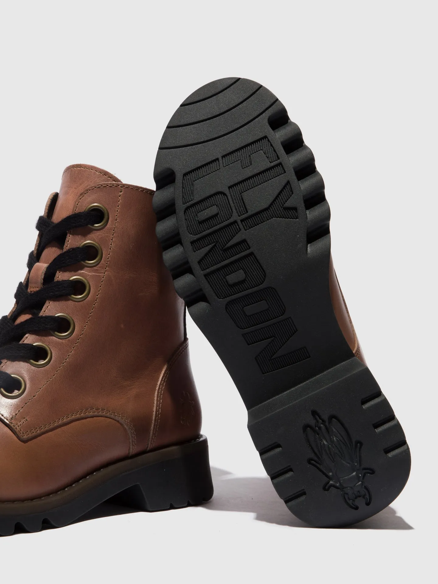 Lace-up Ankle Boots RAGI539FLY RUG ROSE sold by Fly London product image thumbnail 3