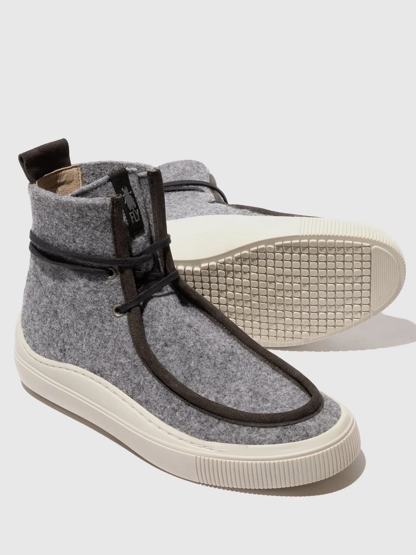 Lace-up Trainers SAFY708FLY GREY sold by Fly London product image thumbnail 4