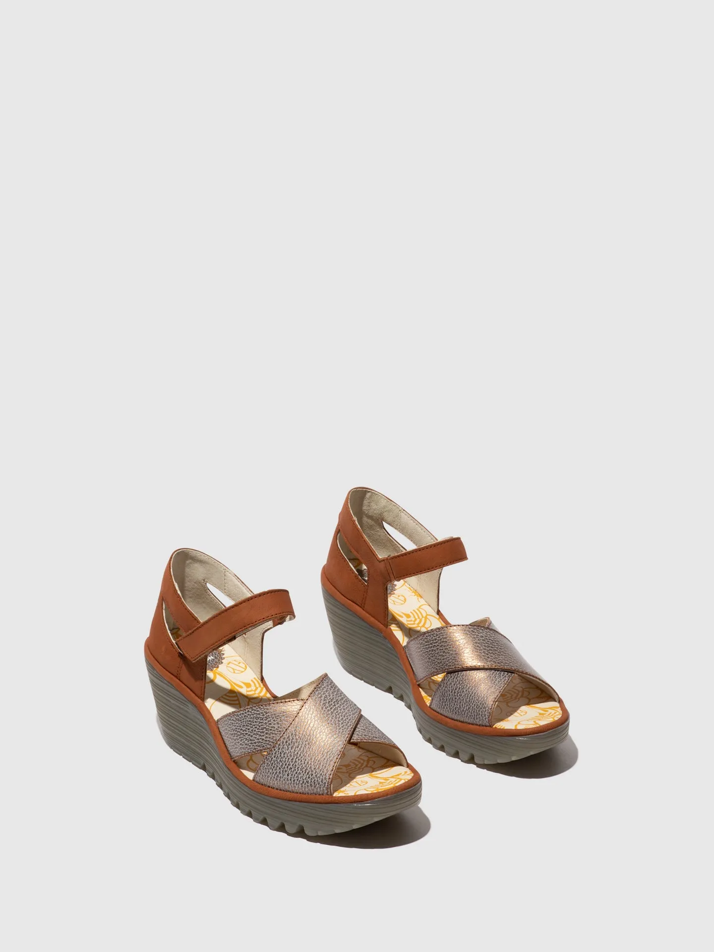 Ankle Strap Sandals YENT365FLY BRONZE/TAN sold by Fly London product image thumbnail 2