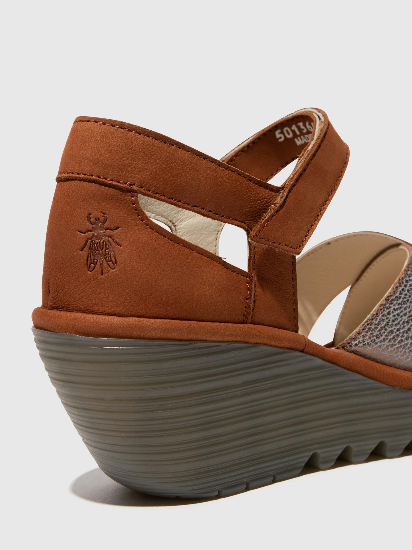 Ankle Strap Sandals YENT365FLY BRONZE/TAN sold by Fly London product image thumbnail 4