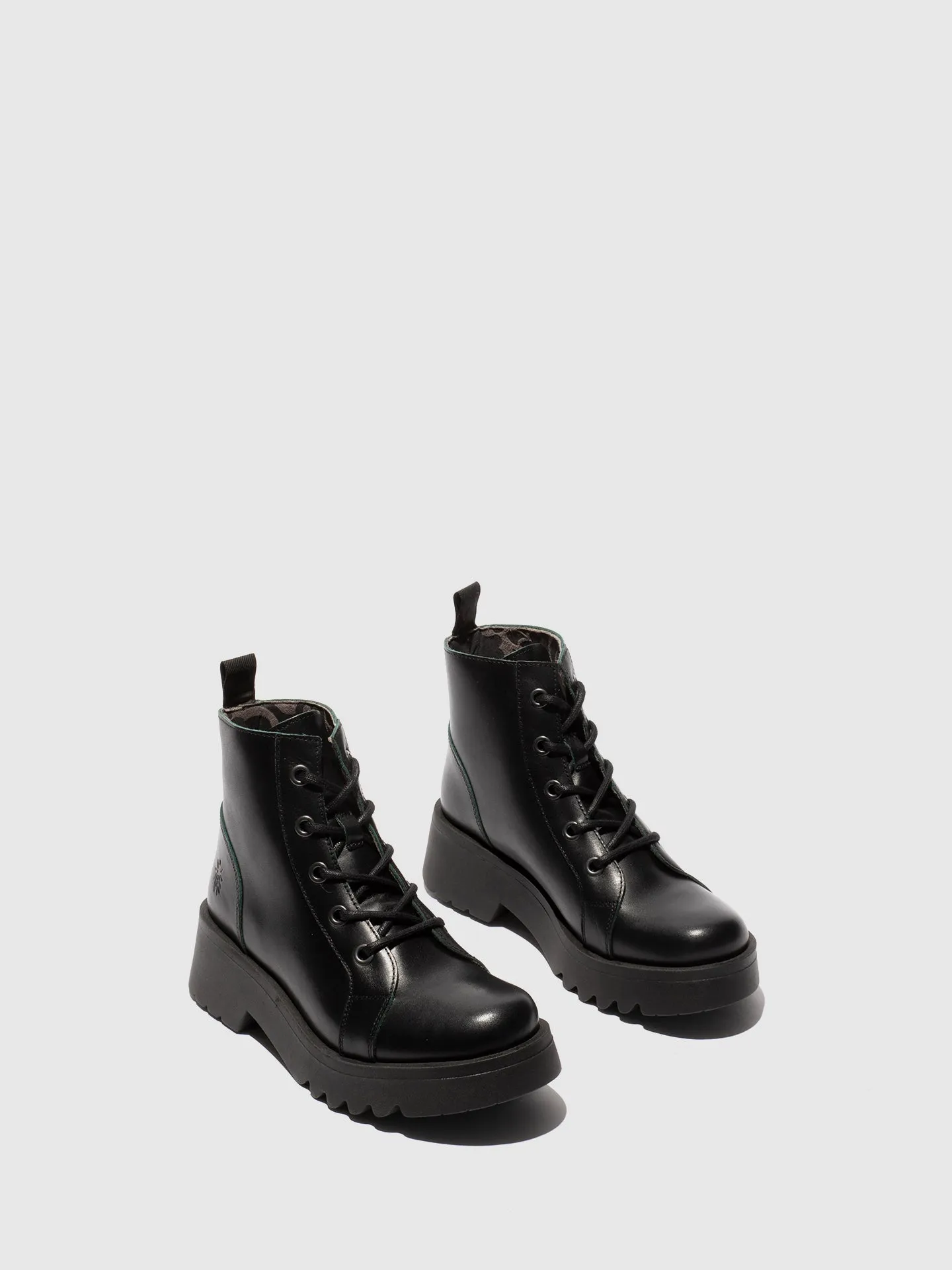 Lace-up Ankle Boots METZ788FLY JAVA GROUND/GREEN sold by Fly London product image thumbnail 2