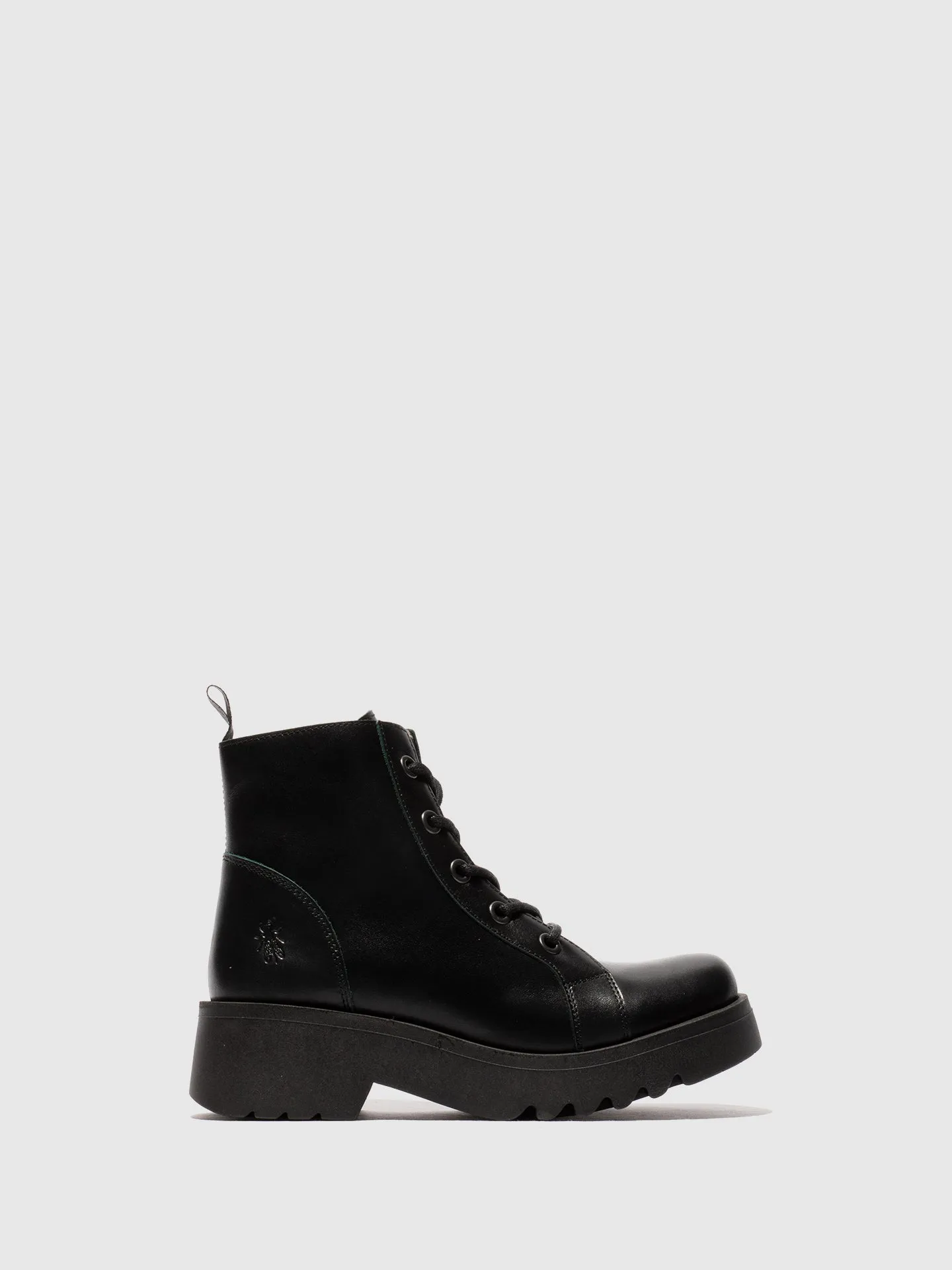 Lace-up Ankle Boots METZ788FLY JAVA GROUND/GREEN sold by Fly London
