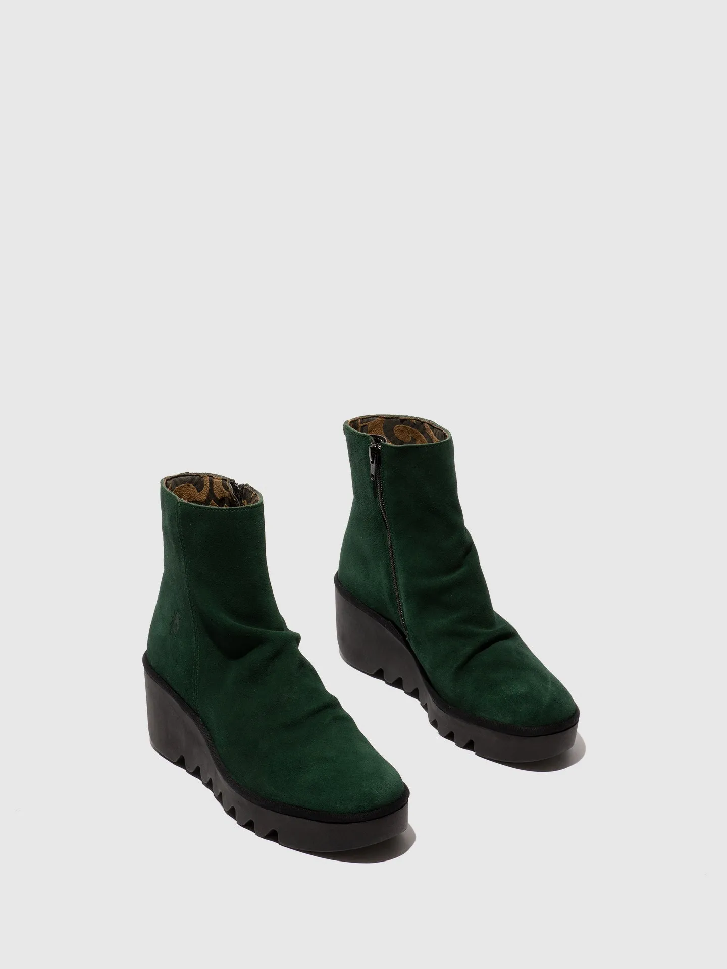 Zip Up Ankle Boots BAAN538FLY GREEN FOREST sold by Fly London product image thumbnail 2