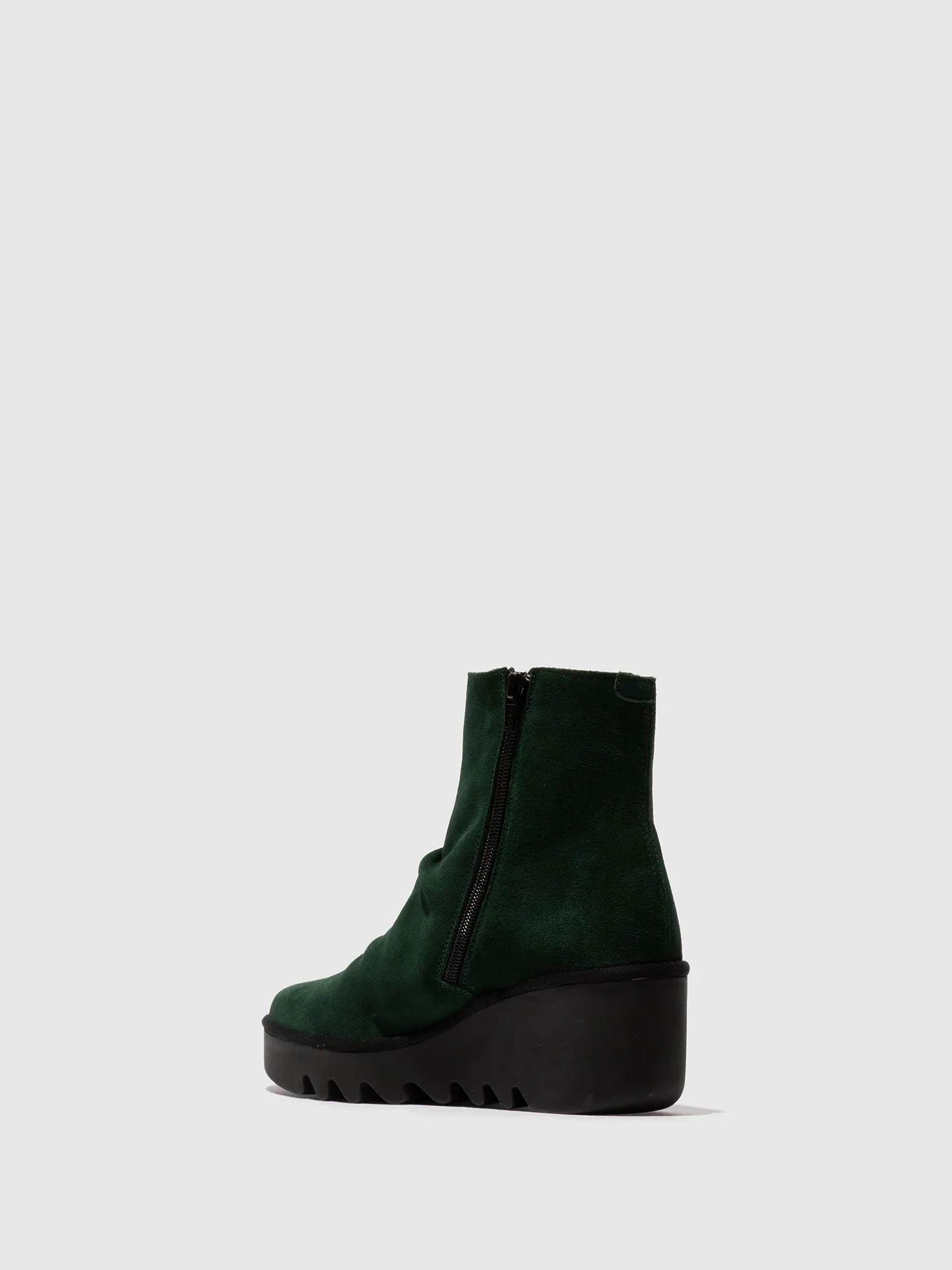 Zip Up Ankle Boots BAAN538FLY GREEN FOREST sold by Fly London product image thumbnail 3