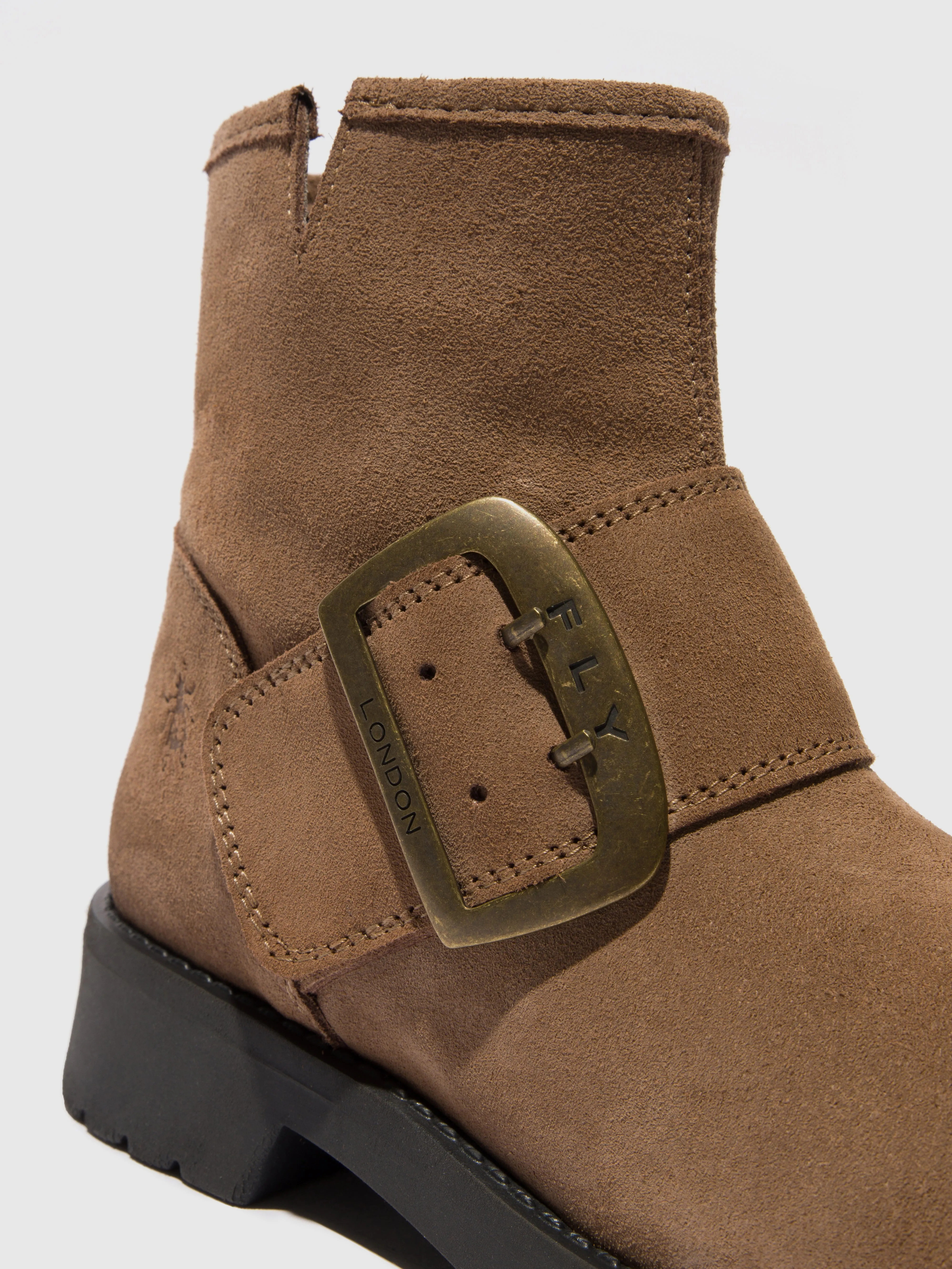 Buckle Ankle Boots RILY991FLY TAUPE sold by Fly London product image thumbnail 4