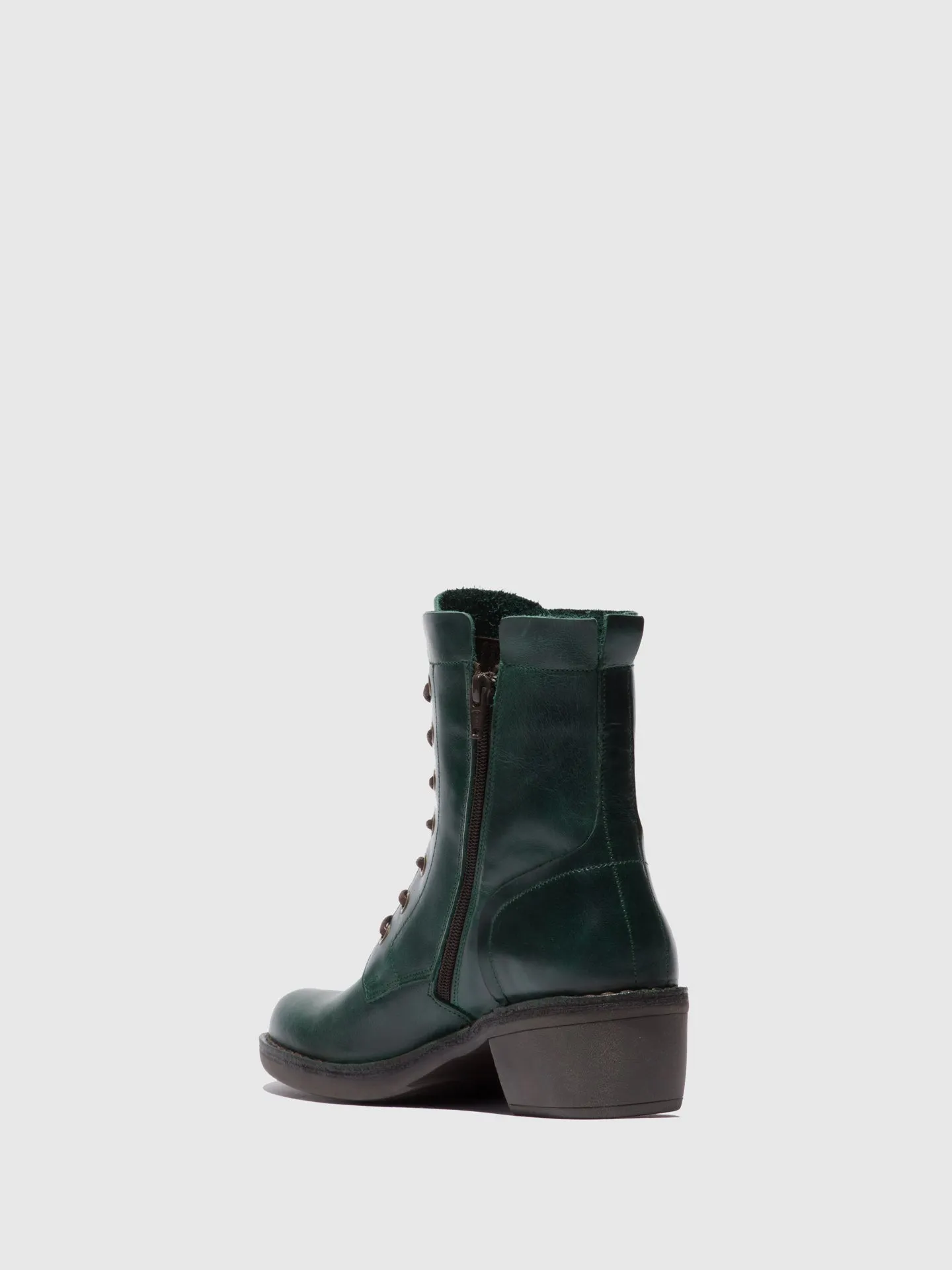 Lace-up Ankle Boots MILU044FLY RUG PETROL sold by Fly London product image thumbnail 3