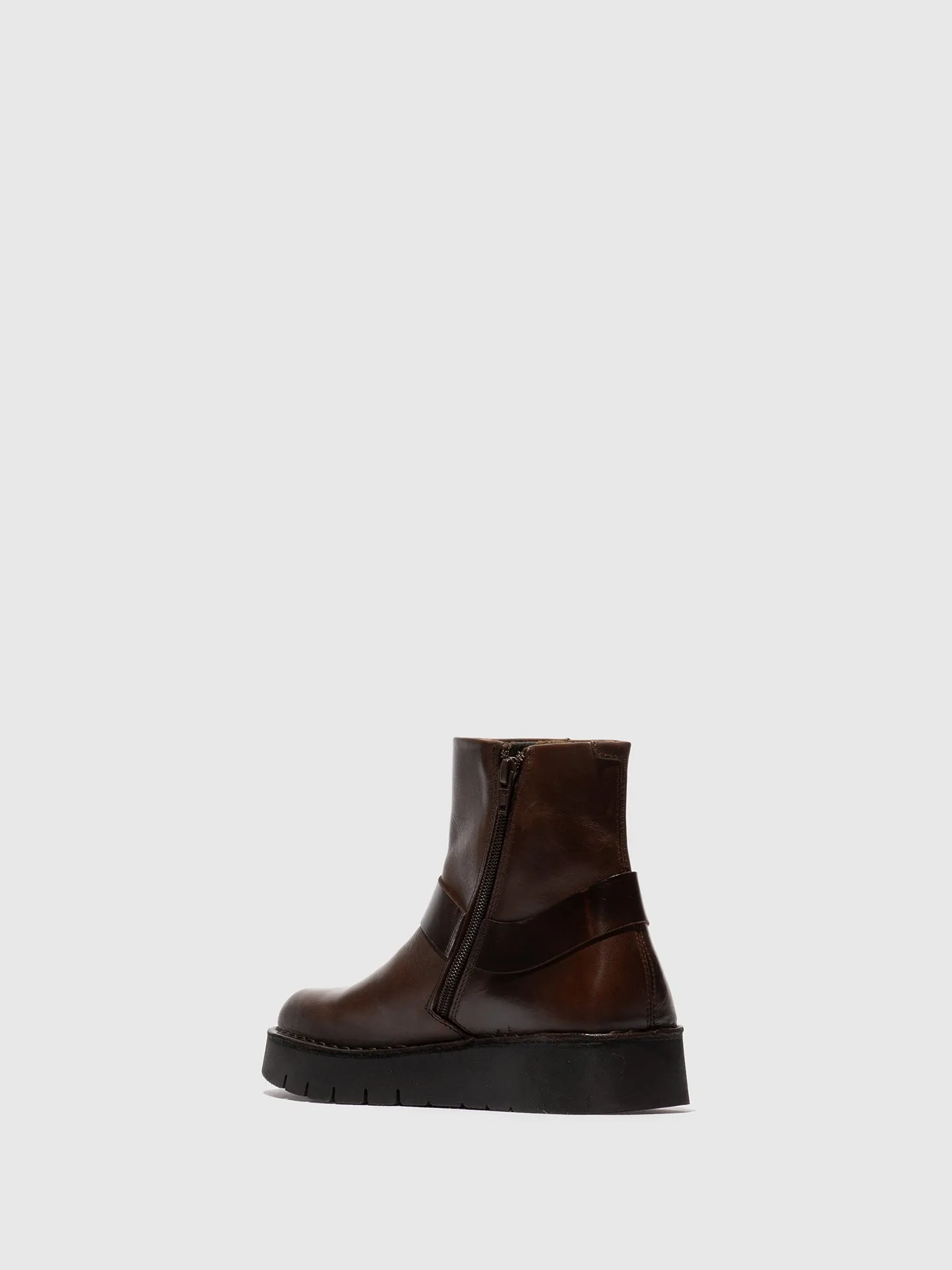 Zip Up Ankle Boots REWI197FLY DK. BROWN sold by Fly London product image thumbnail 3