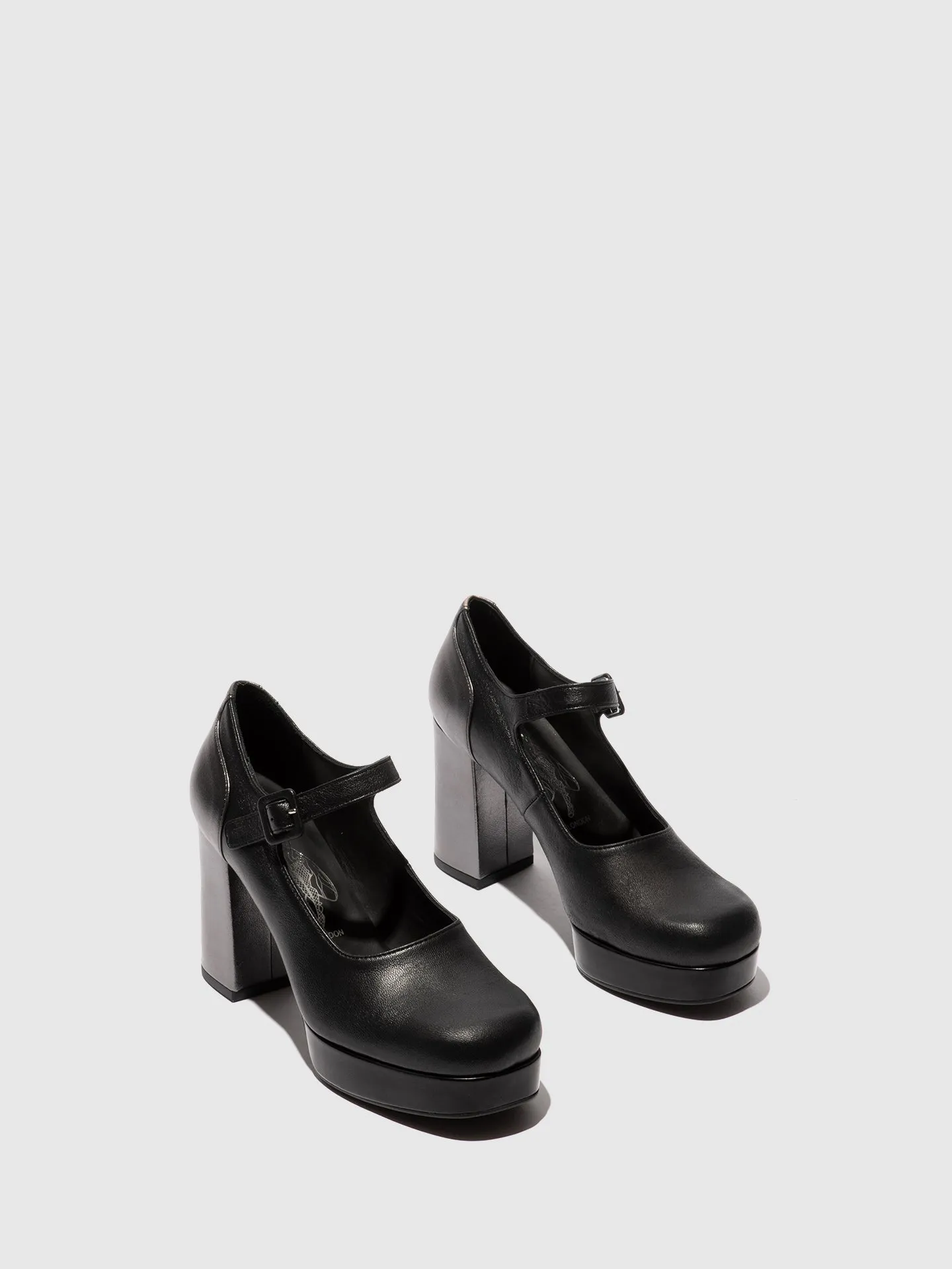 Buckle Shoes ERIL351FLY BLACK/GRAPHITE sold by Fly London product image thumbnail 2