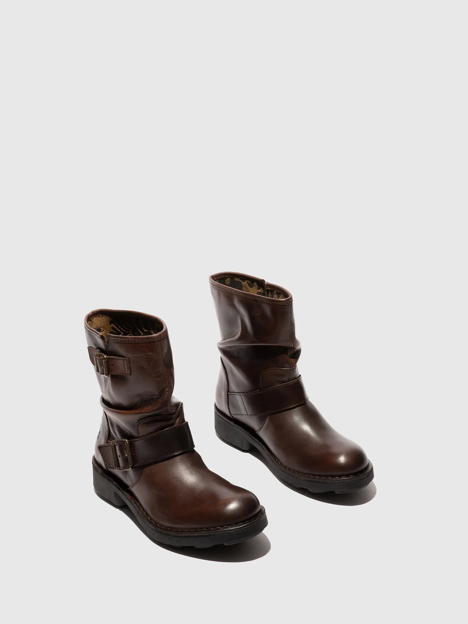 Buckle Ankle Boots NIRE178FLY DK. BROWN sold by Fly London product image thumbnail 2