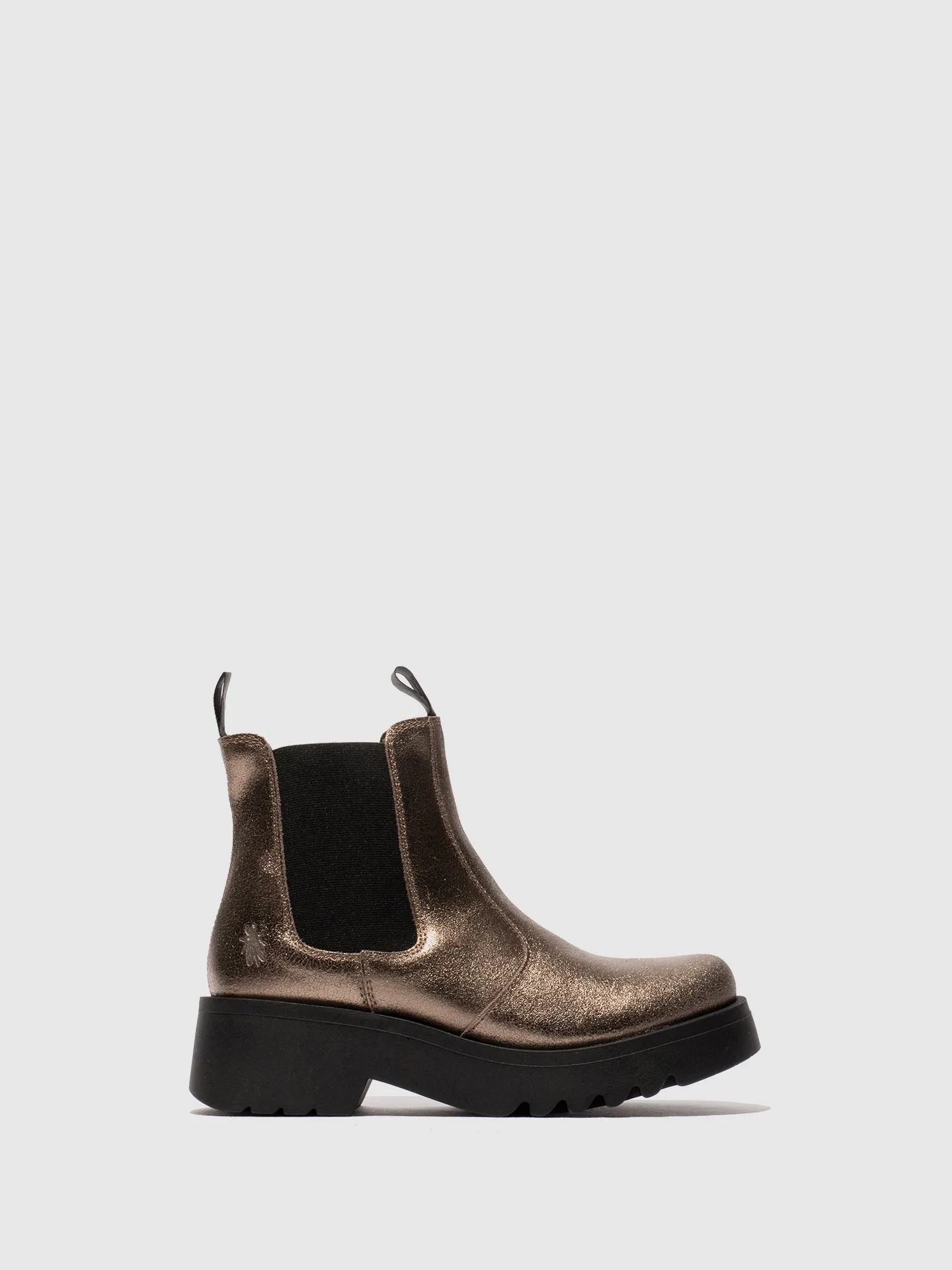 Chelsea Ankle Boots MEDI789FLY DARK GOLD sold by Fly London