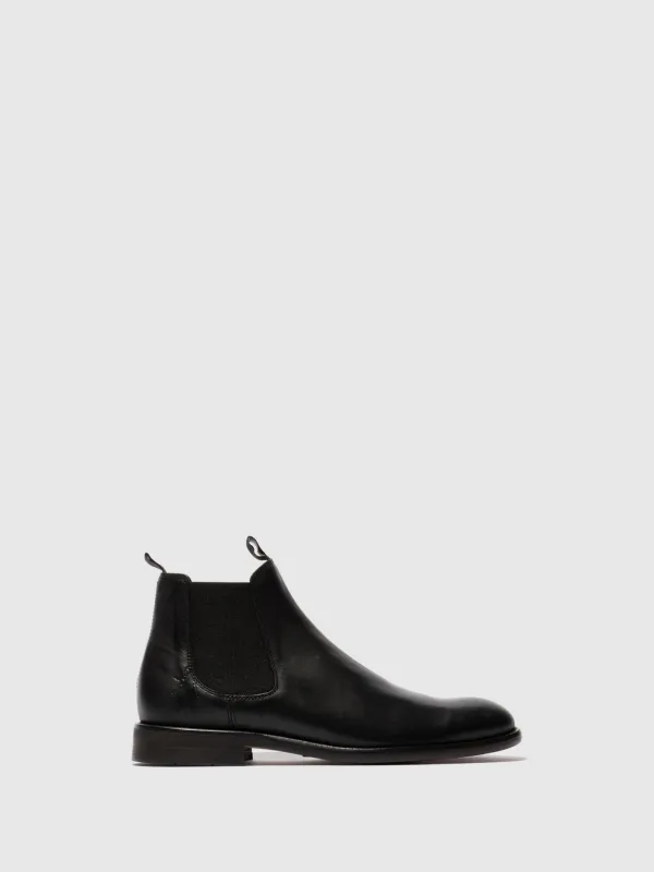 Chelsea Ankle Boots WIBO001FLY BURN BLACK sold by Fly London