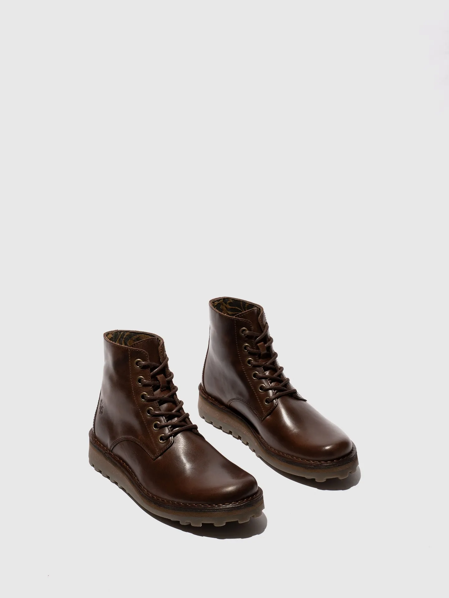Lace-up Ankle Boots TLIK166FLY DK. BROWN sold by Fly London product image thumbnail 2