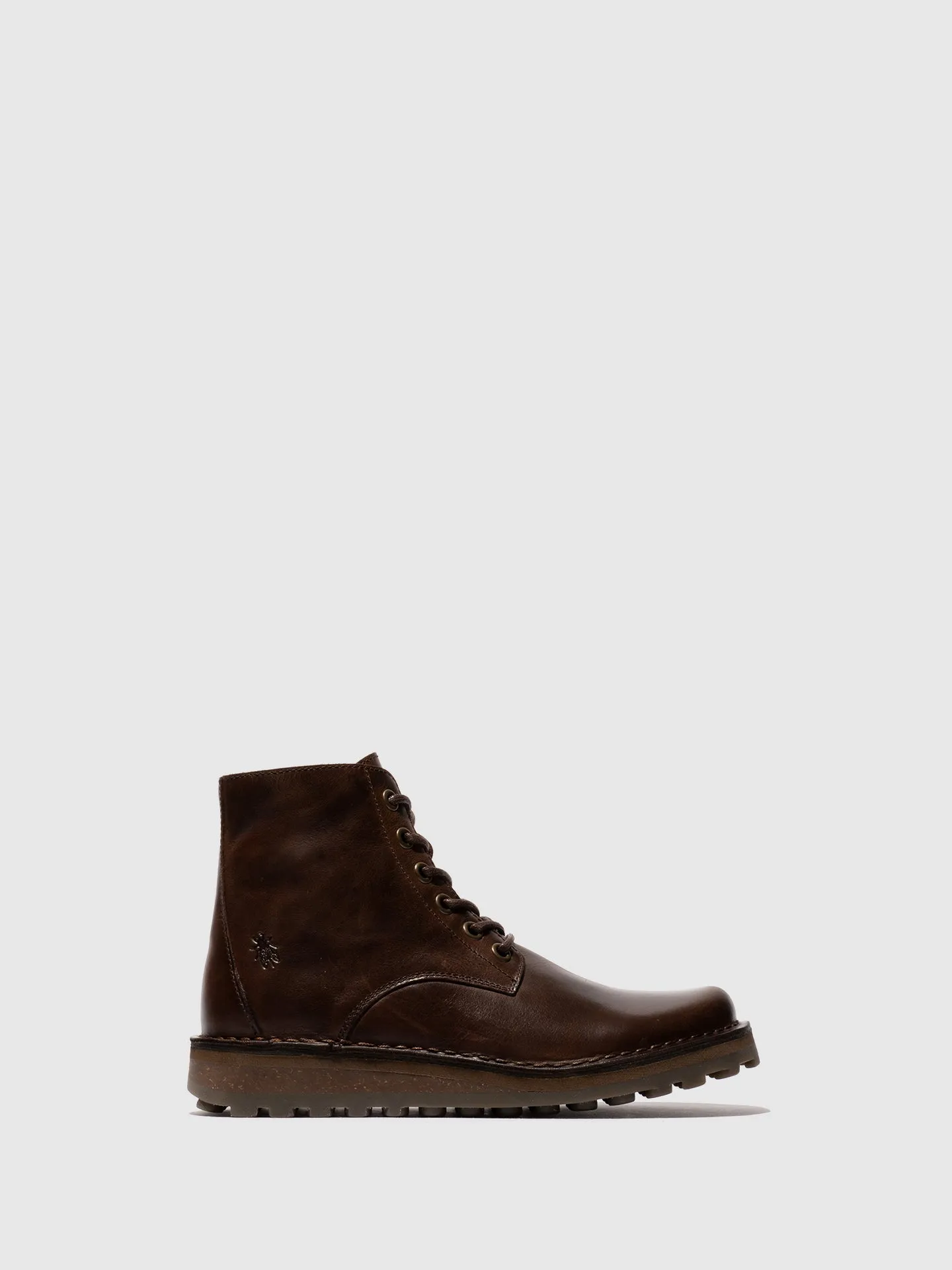 Lace-up Ankle Boots TLIK166FLY DK. BROWN sold by Fly London