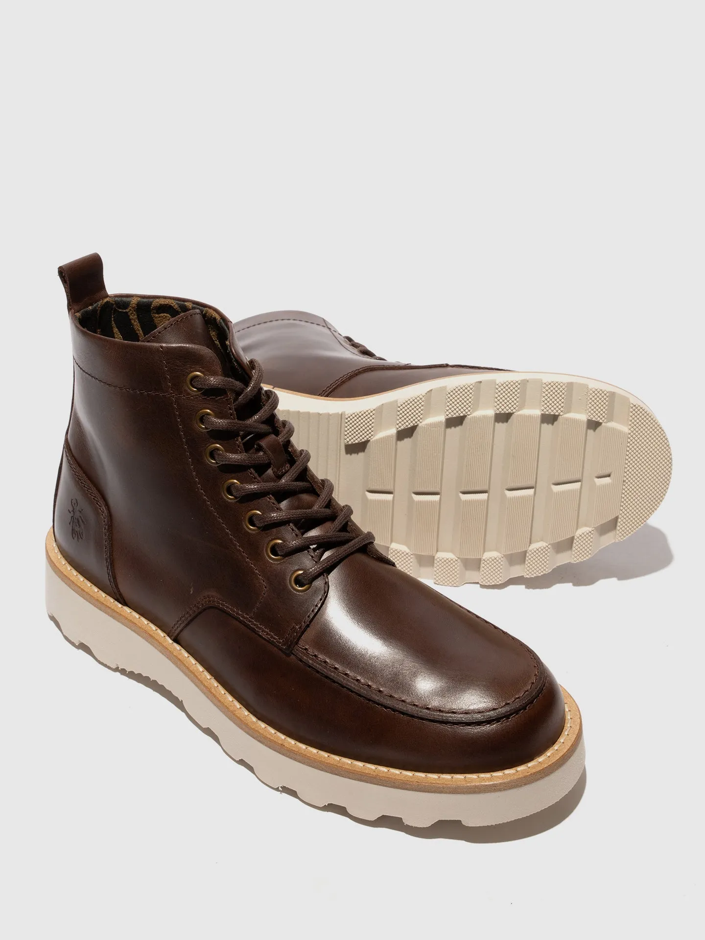 Lace-up Ankle Boots ROIK300FLY DK. BROWN sold by Fly London product image thumbnail 4