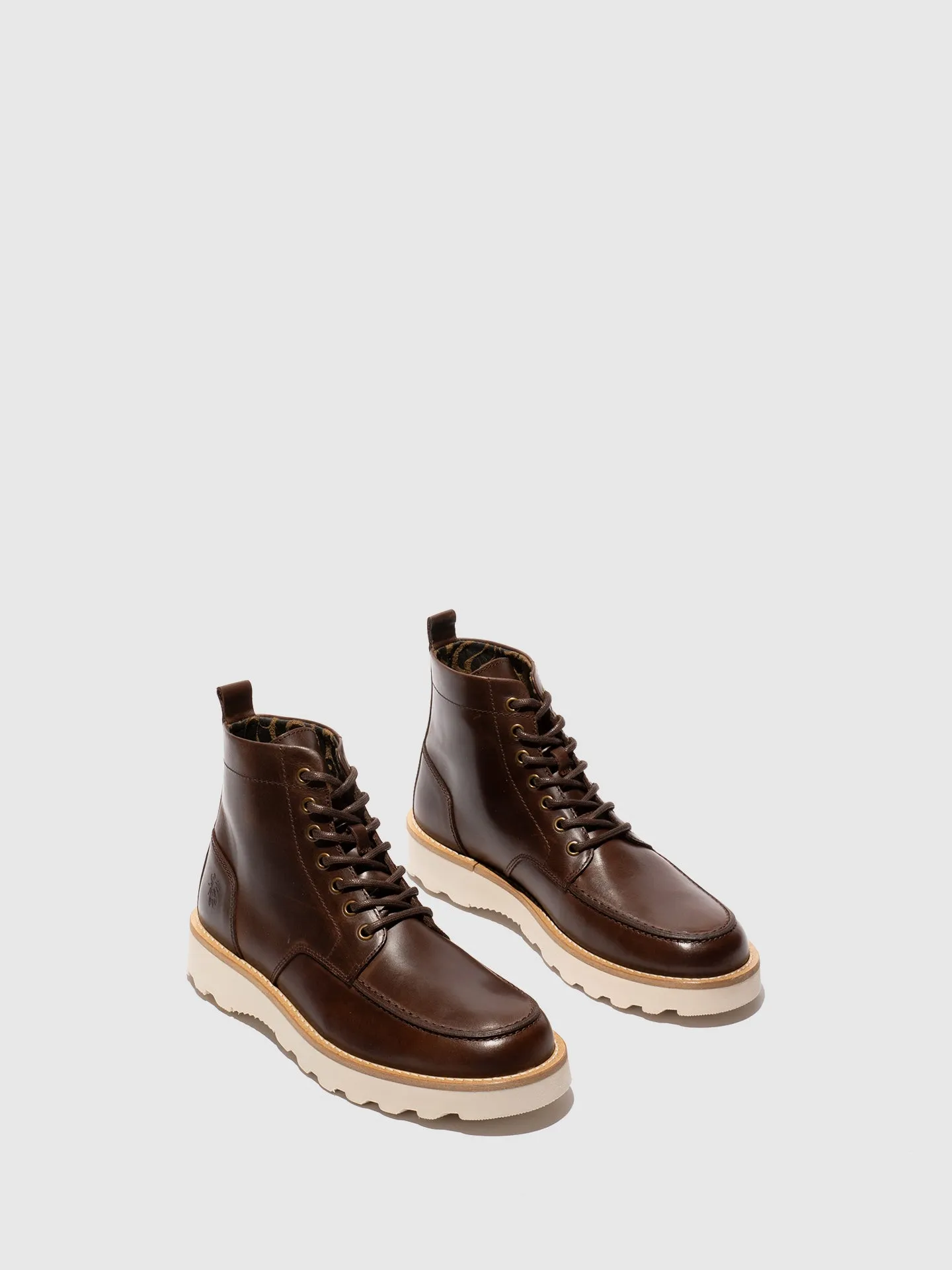 Lace-up Ankle Boots ROIK300FLY DK. BROWN sold by Fly London product image thumbnail 2