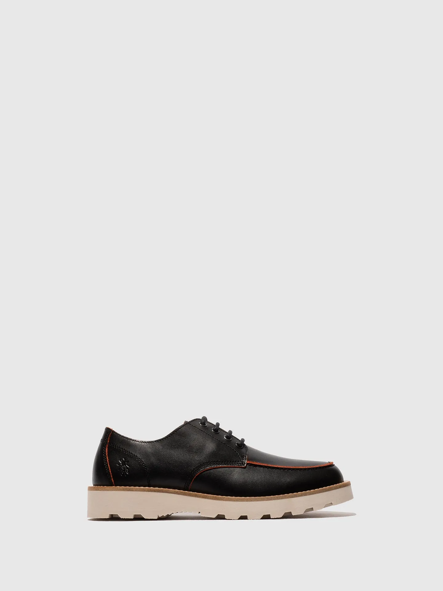 Lace-up Shoes ROUL208FLY BLACK/RED sold by Fly London