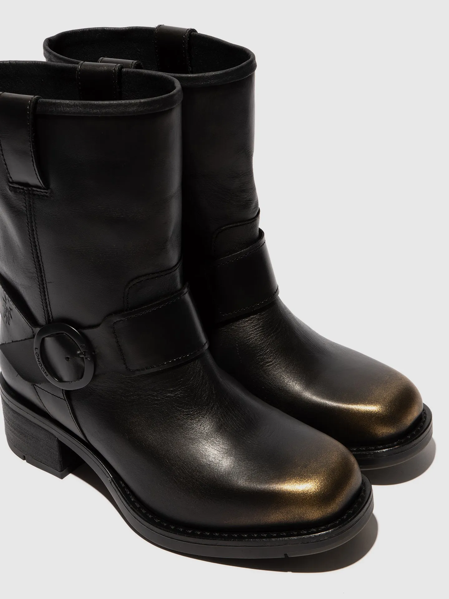 Buckle Ankle Boots RALD345FLY GOLD sold by Fly London product image thumbnail 4