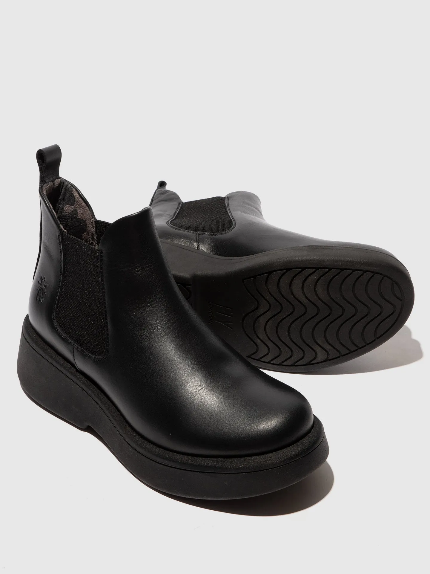 Chelsea Ankle Boots MULK159FLY RUG BLACK sold by Fly London product image thumbnail 4