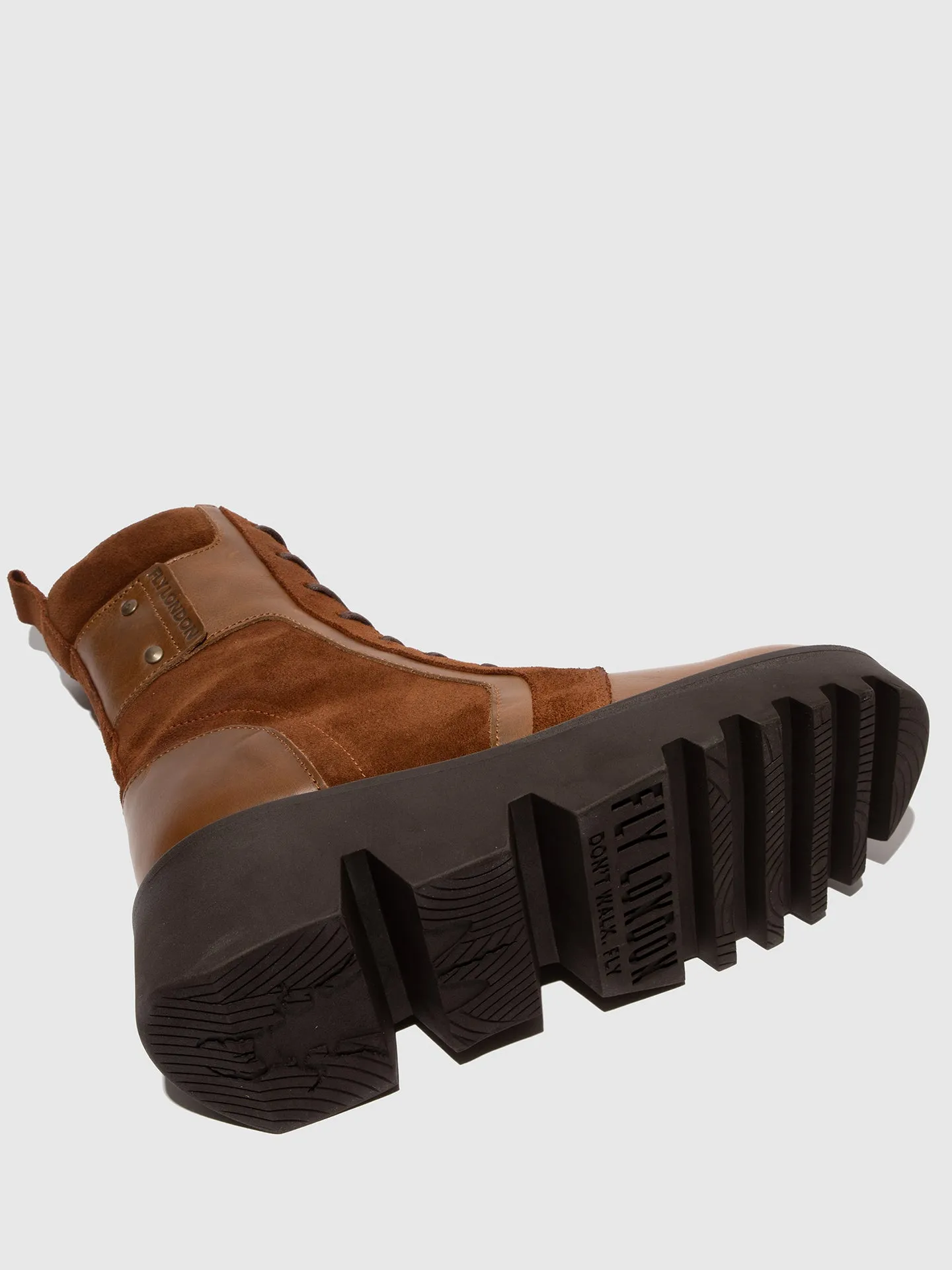 Lace-up Ankle Boots ZELY315FLY CAMEL sold by Fly London product image thumbnail 4