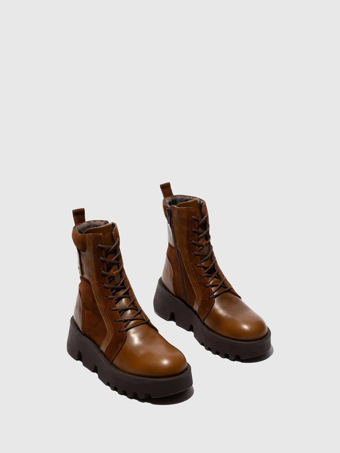 Lace-up Ankle Boots ZELY315FLY CAMEL sold by Fly London product image thumbnail 2