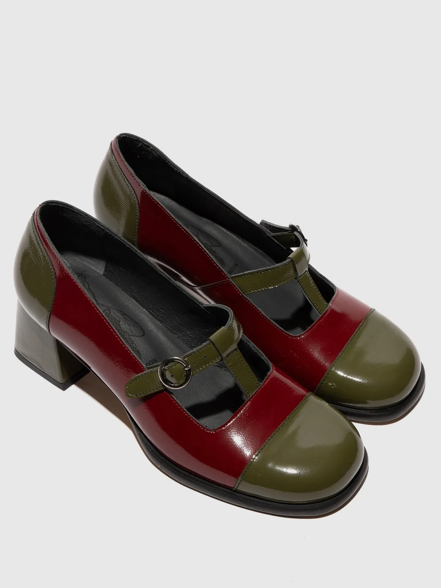 Buckle Shoes SOLF341FLY SEA/KELP INT. RUST sold by Fly London product image thumbnail 4