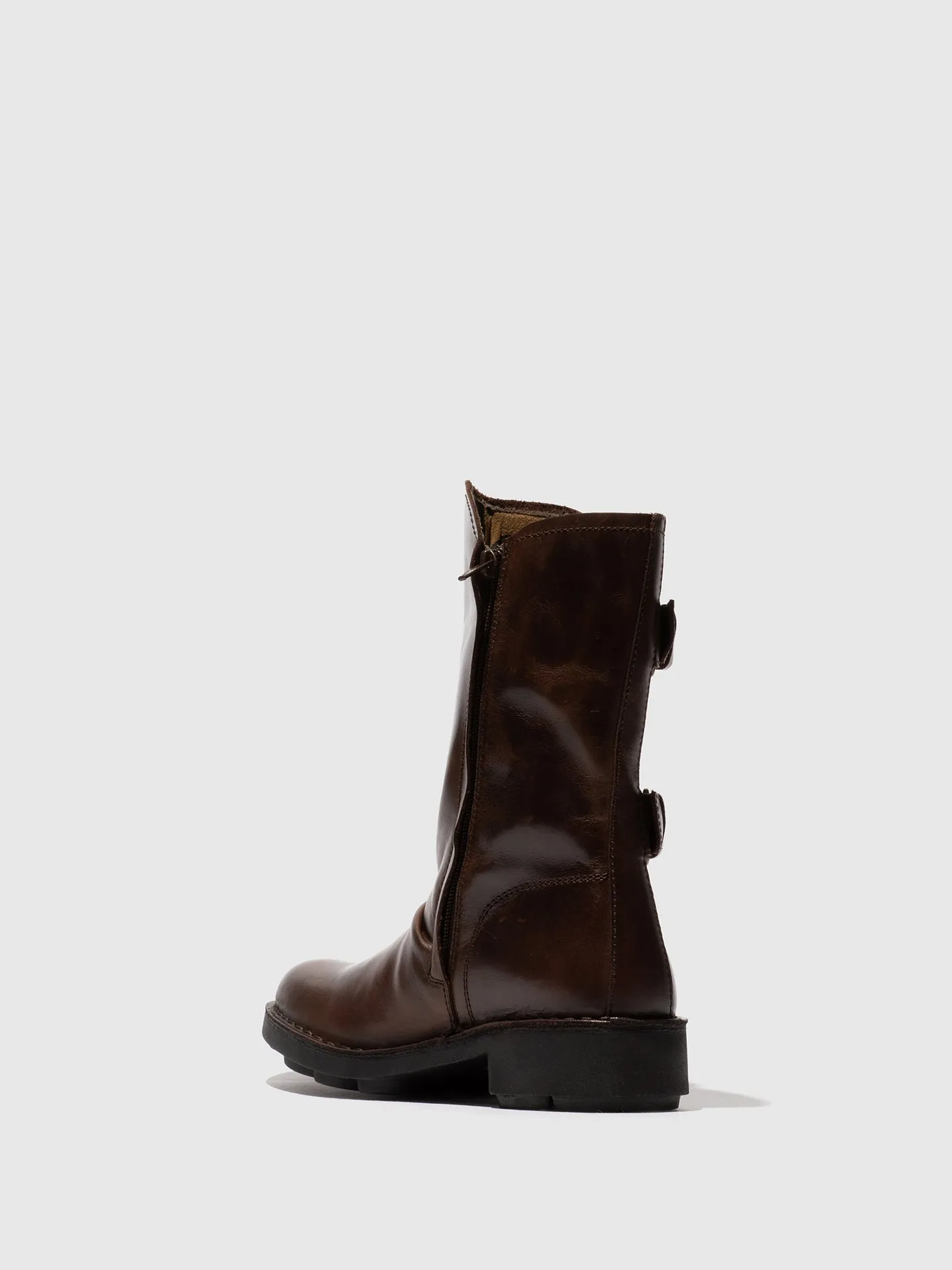 Buckle Ankle Boots NACH177FLY DK. BROWN sold by Fly London product image thumbnail 3