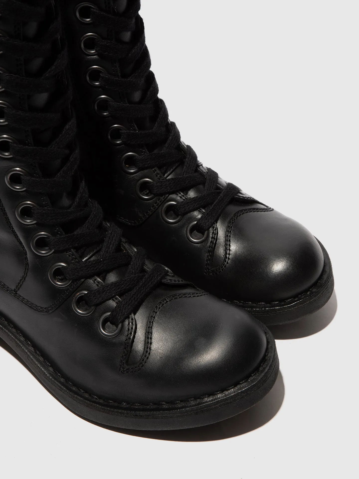 Lace-up Ankle Boots NOLE176FLY BLACK sold by Fly London product image thumbnail 4