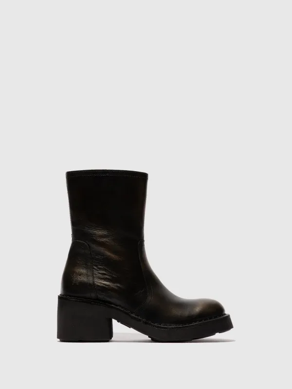 Zip Up Ankle Boots NORE191FLY GOLD sold by Fly London