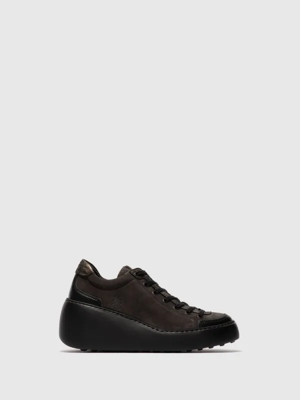 Lace-up Trainers DUFY671FLY DIESEL/GRAPHITE/BLACK sold by Fly London