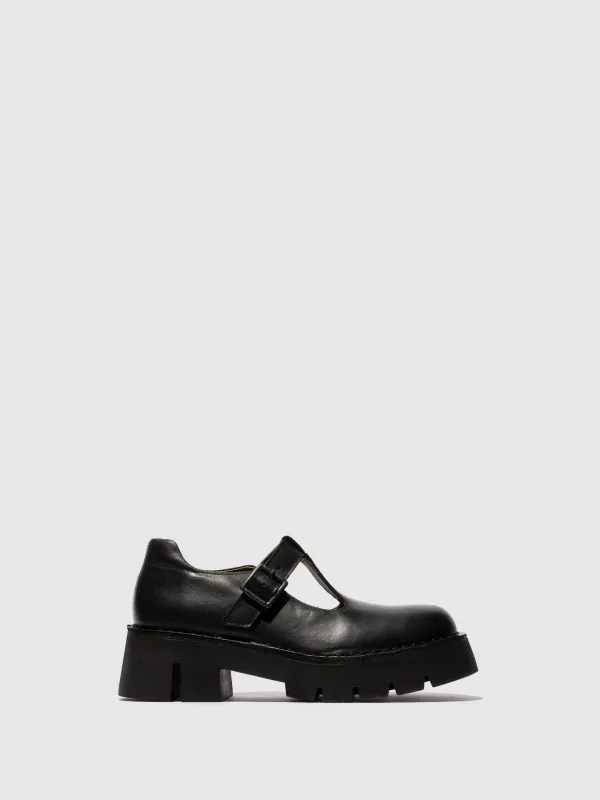 Mary Jane Shoes BAIZ162FLY BLACK made by Fly London
