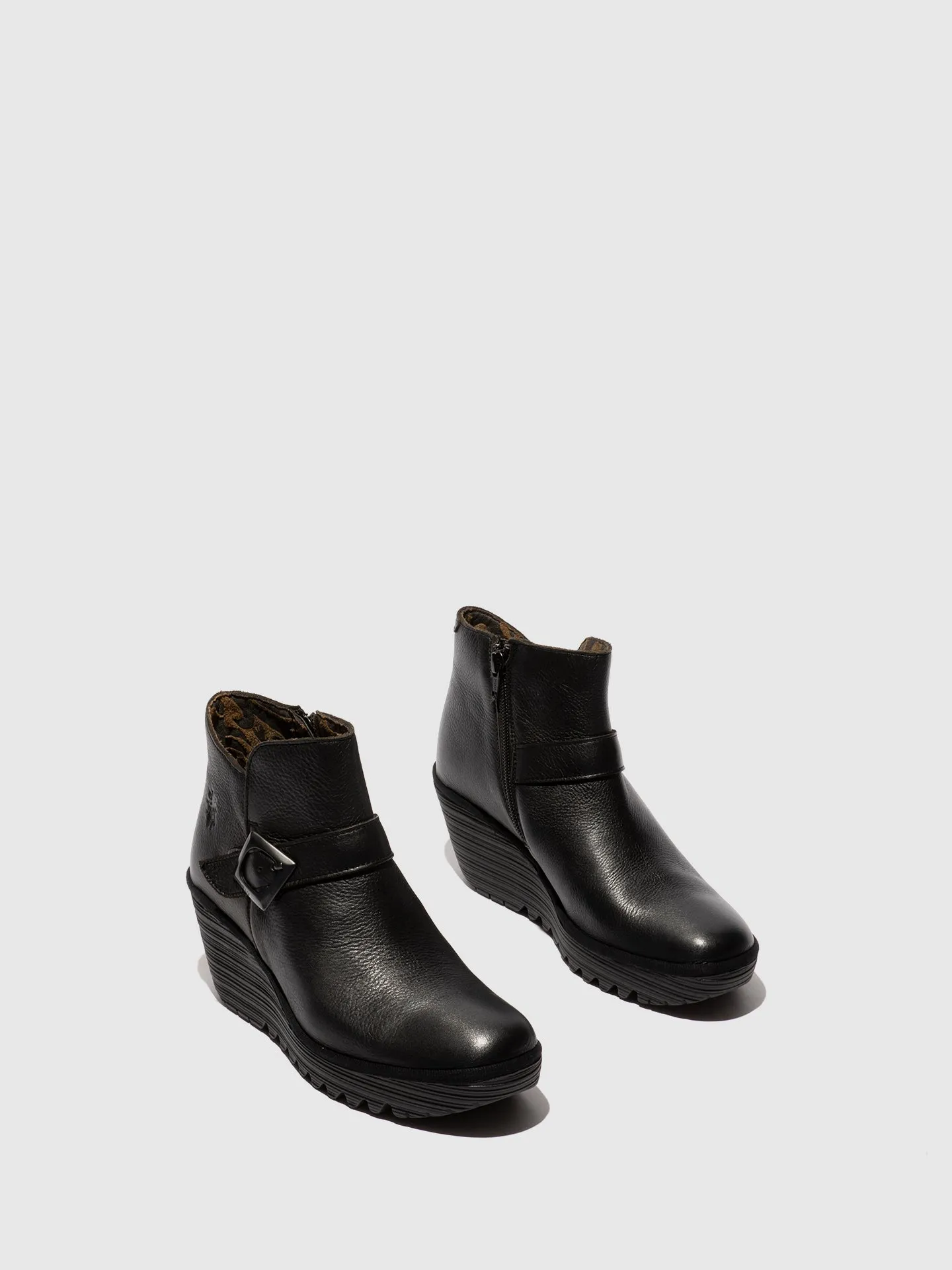 Buckle Ankle Boots YORT597FLY DUBLIN BLACK sold by Fly London product image thumbnail 2