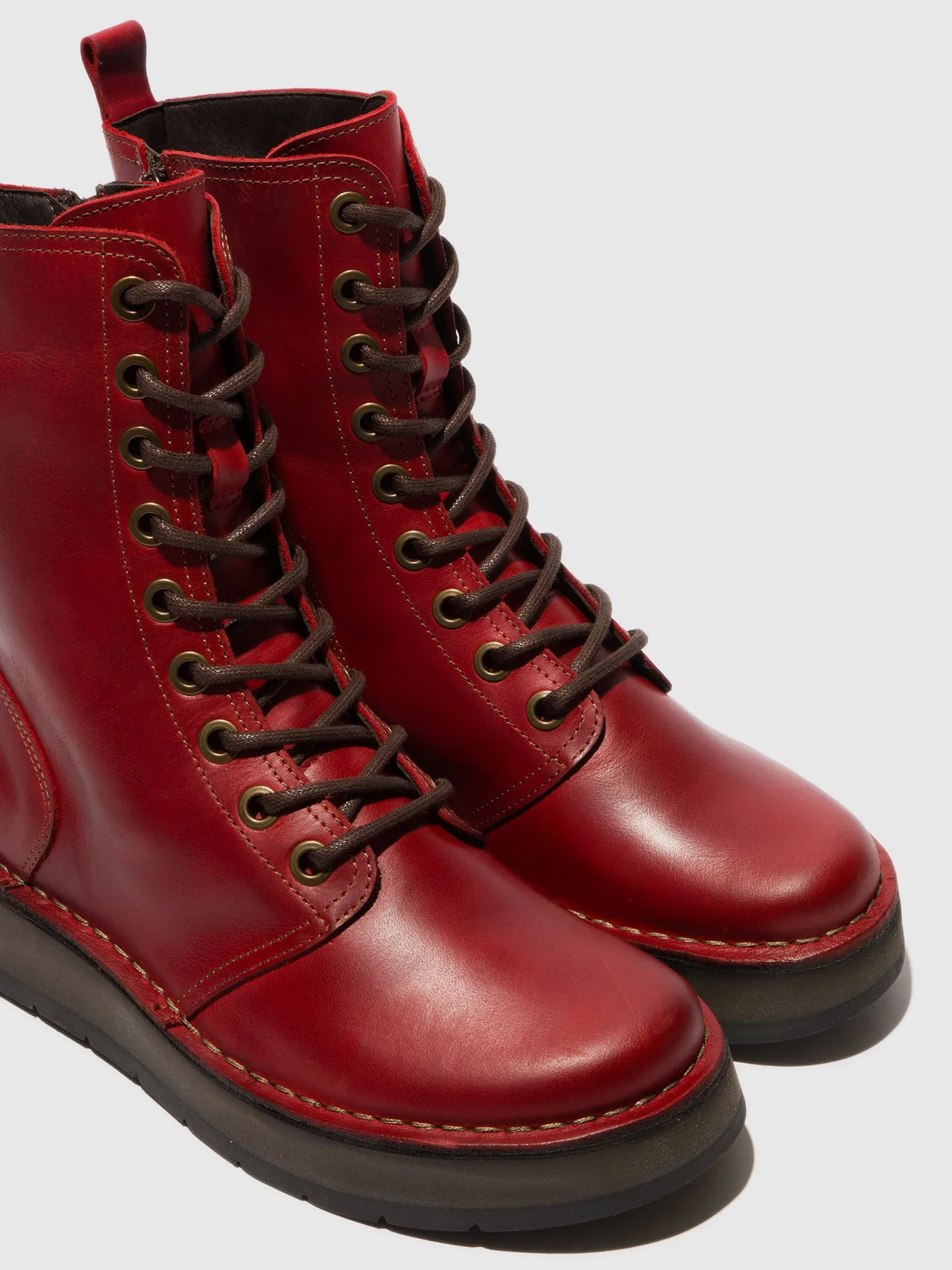 Lace-up Ankle Boots RAMI043FLY RED sold by Fly London product image thumbnail 4