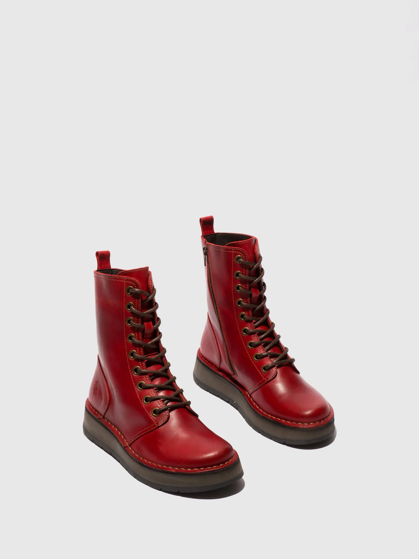 Lace-up Ankle Boots RAMI043FLY RED sold by Fly London product image thumbnail 2