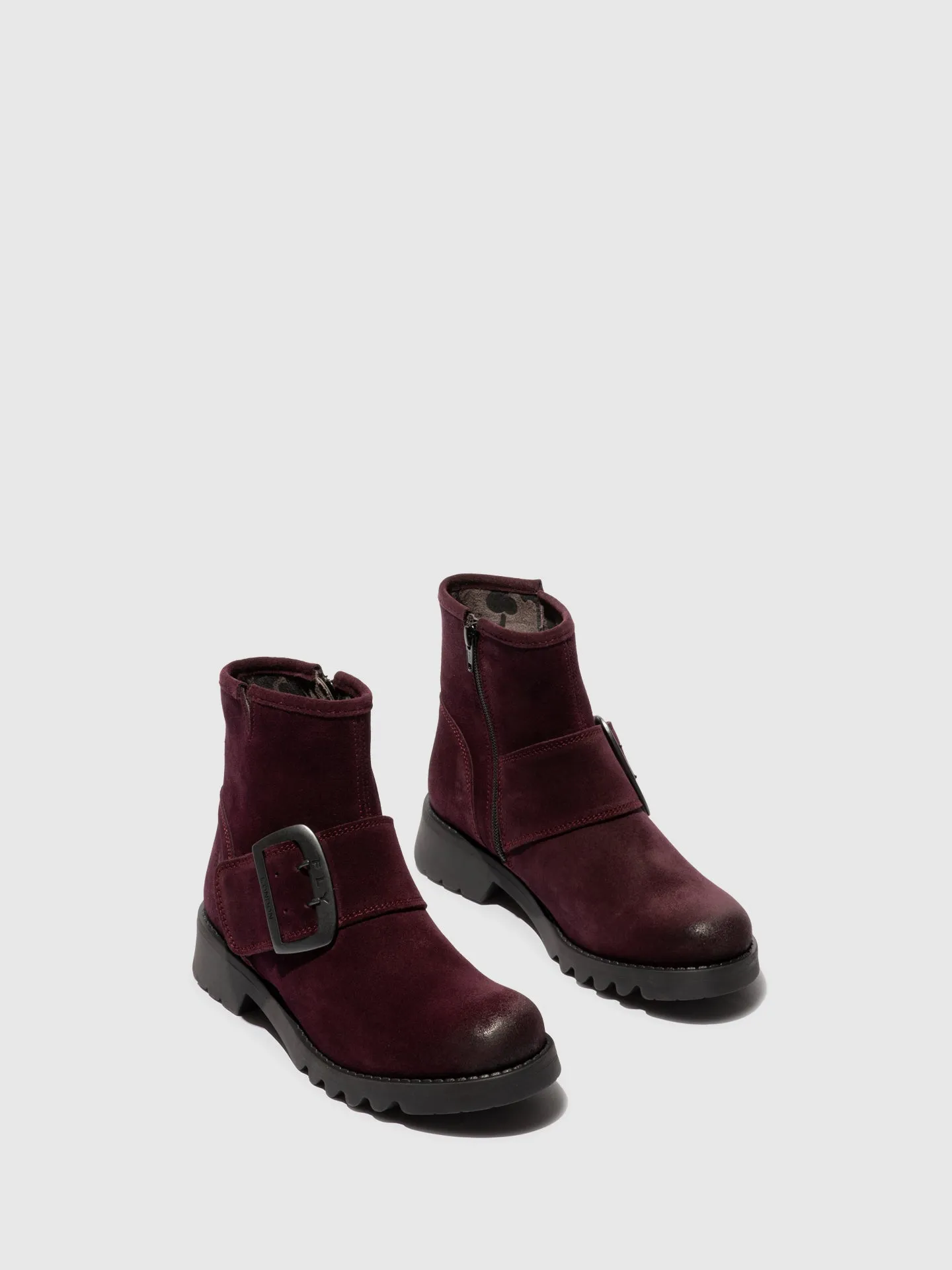 Buckle Ankle Boots RILY991FLY PURPLE sold by Fly London product image thumbnail 2