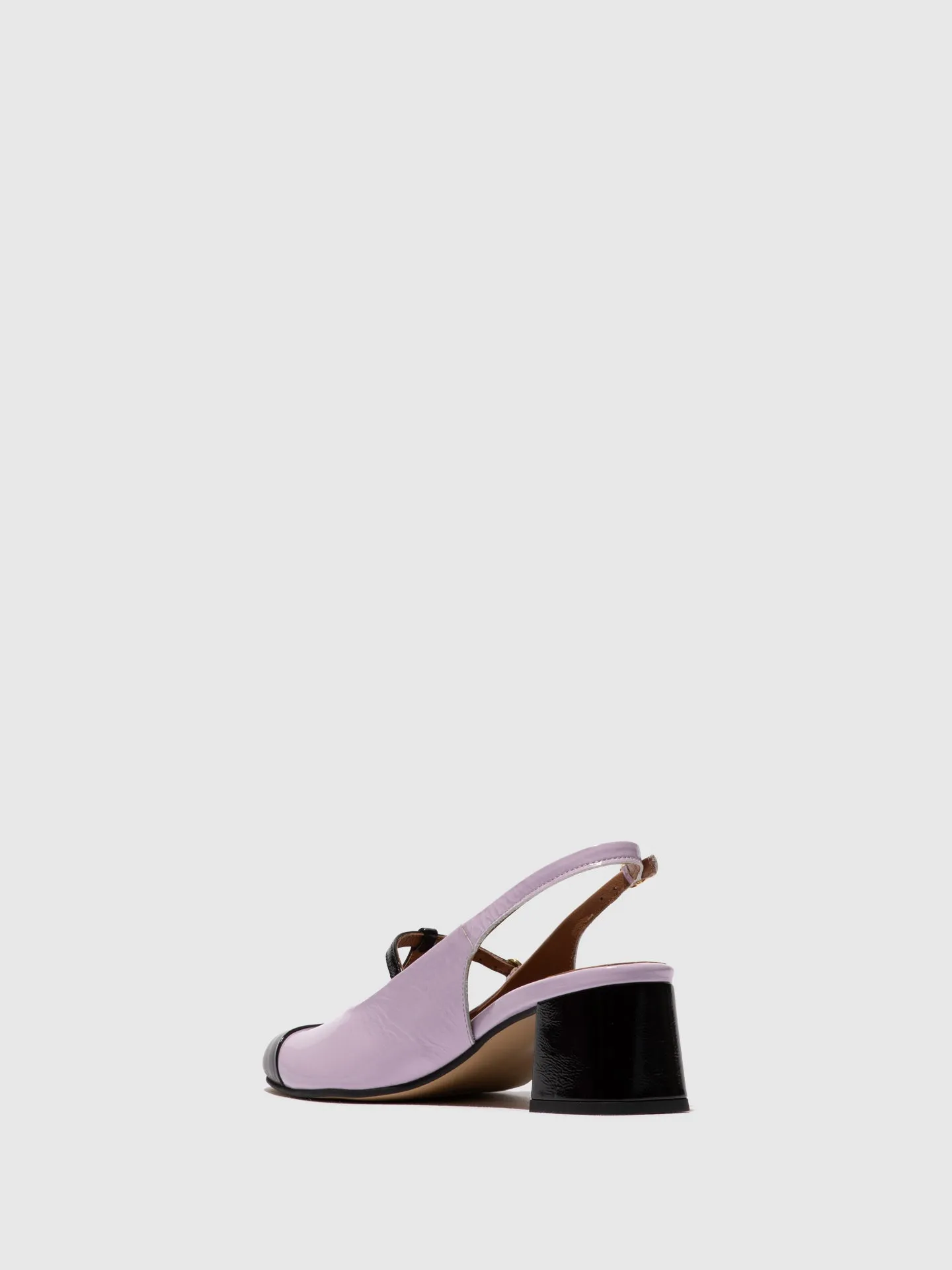 Sling-Back Sandals SOLN083FLY BLACK/VIOLET sold by Fly London product image thumbnail 3
