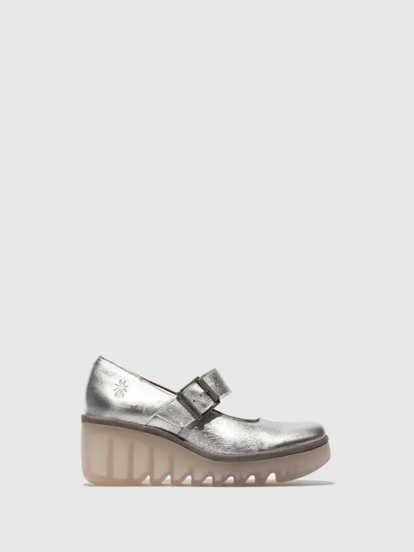 Buckle Shoes BORY564FLY SILVER sold by Fly London