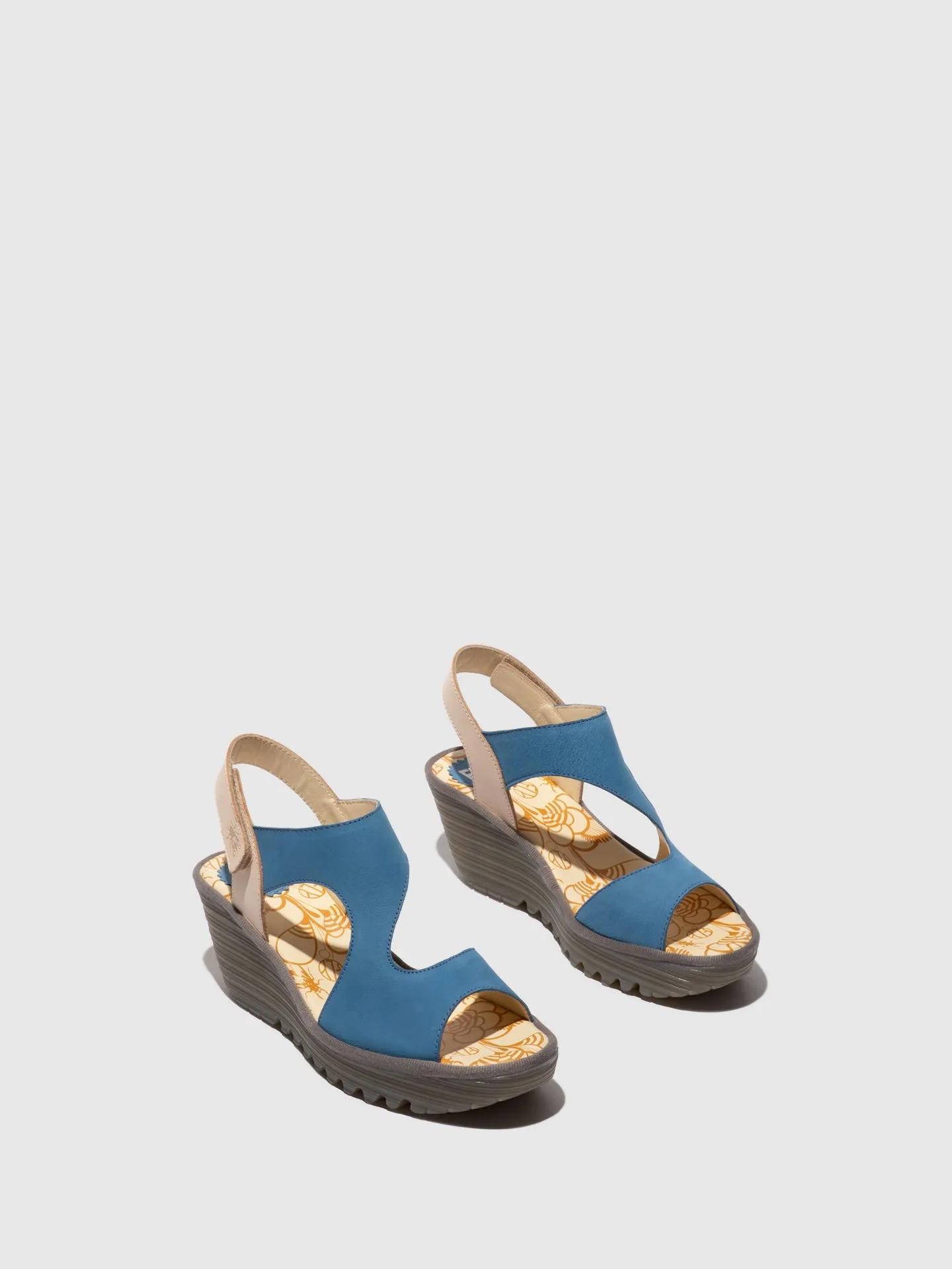 Sling-Back Sandals YOXA576FLY BLUE/NATURAL sold by Fly London product image thumbnail 2