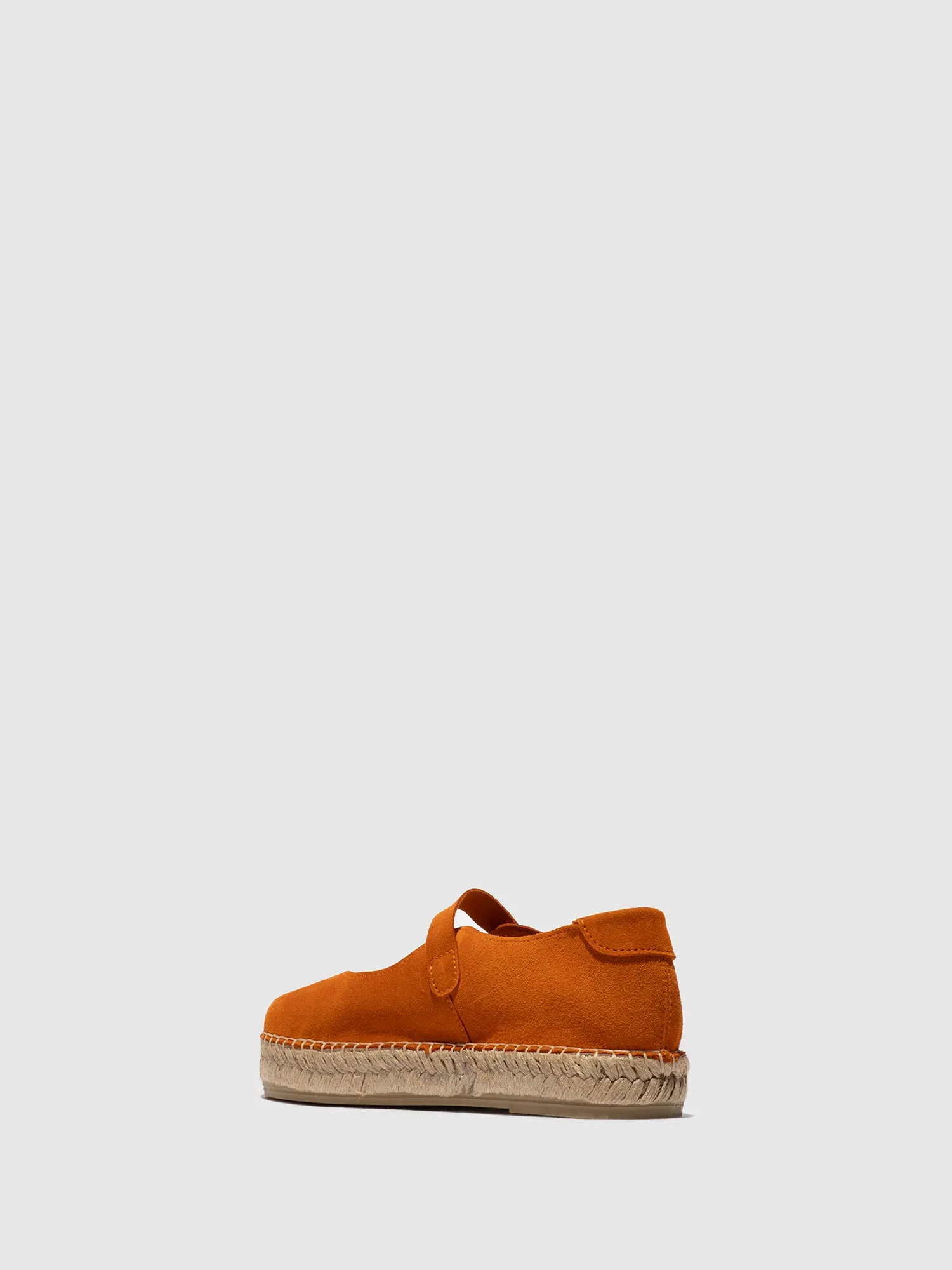 Round Toe Espadrilles SOIK554FLY SUEDE ORANGE sold by Fly London product image thumbnail 3