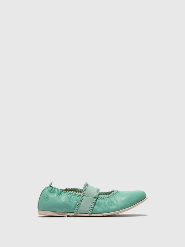 Elasticated Ballerinas GECH253FLY SPEARMINT sold by Fly London