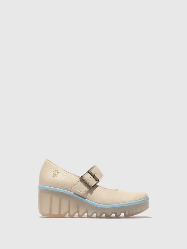 Buckle Shoes BORY564FLY OFF WHITE sold by Fly London