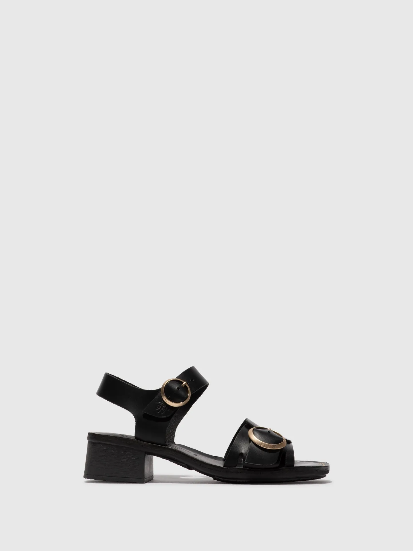 Buckle Sandals EBLI238FLY BLACK sold by Fly London