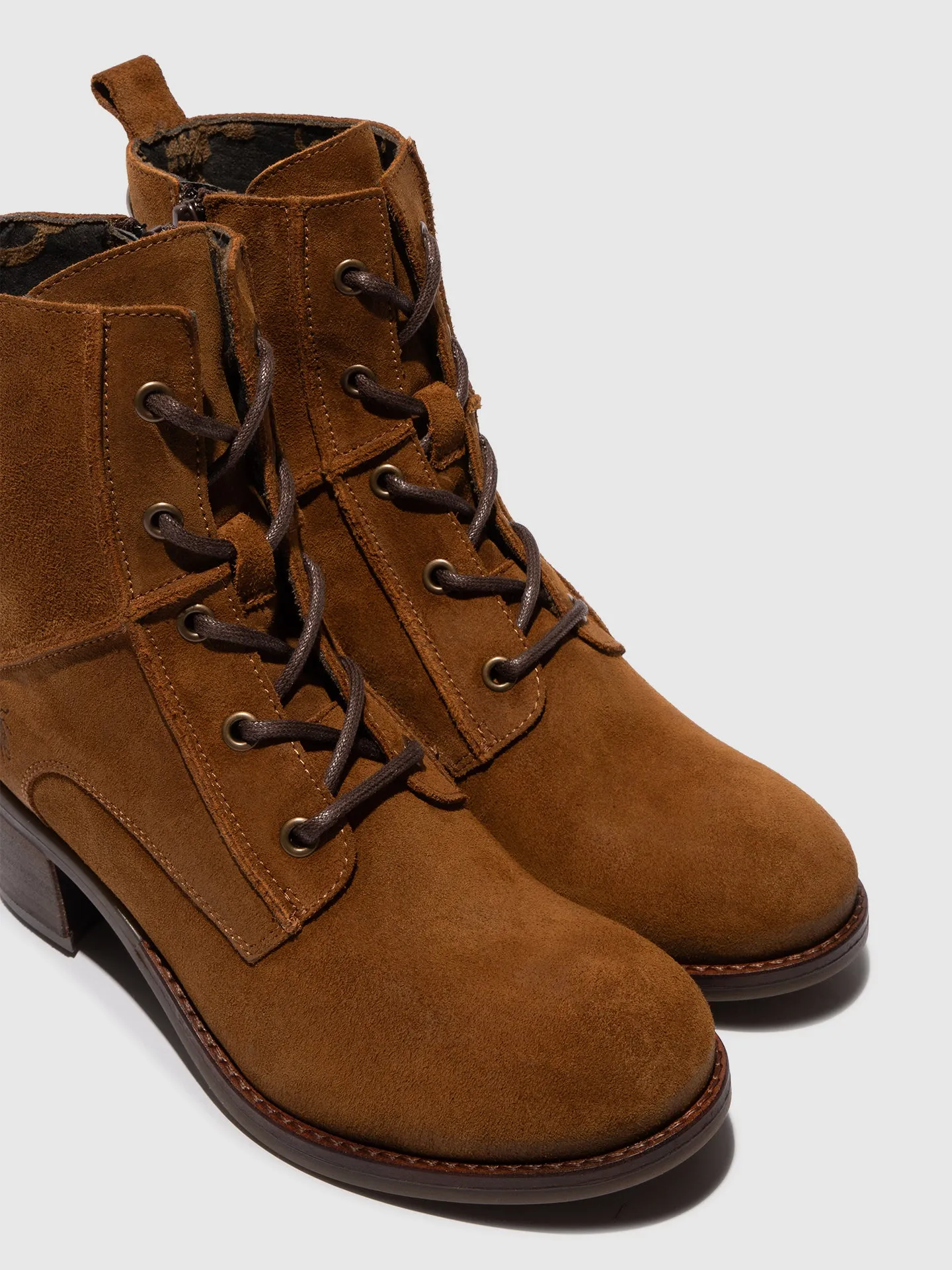 Lace-up Ankle Boots ZORE109FLY TOBACCO sold by Fly London product image thumbnail 4