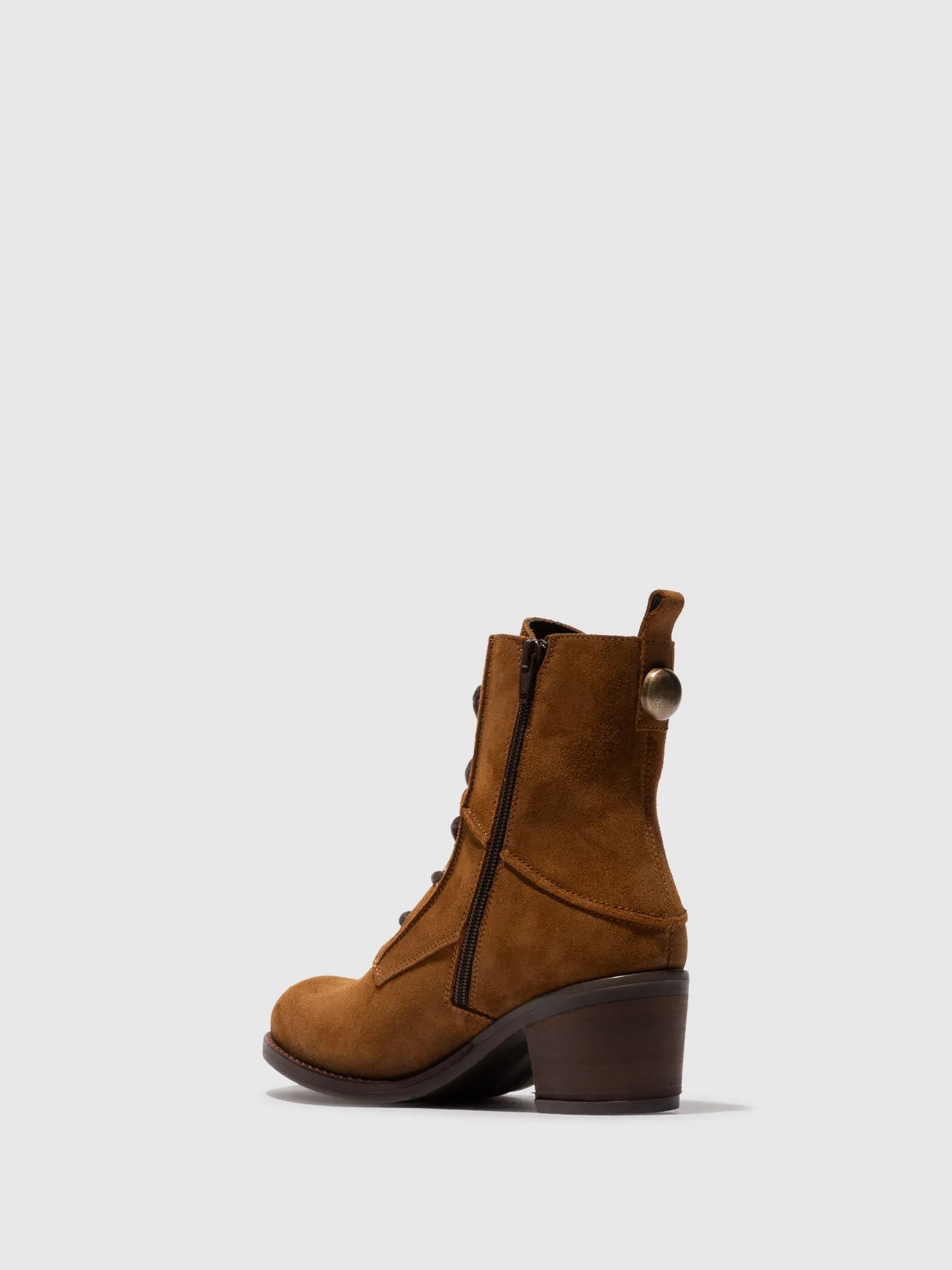 Lace-up Ankle Boots ZORE109FLY TOBACCO sold by Fly London product image thumbnail 3